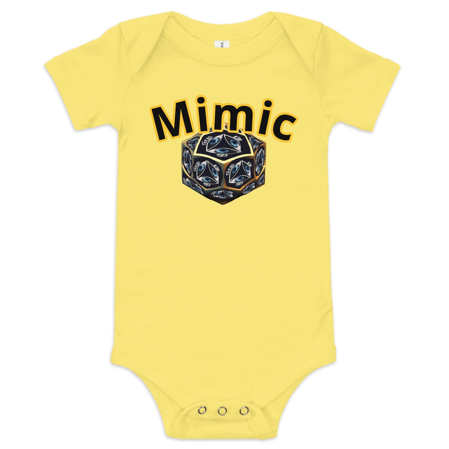 Mimic Tear Baby short sleeve one piece - ThirdEyeTies