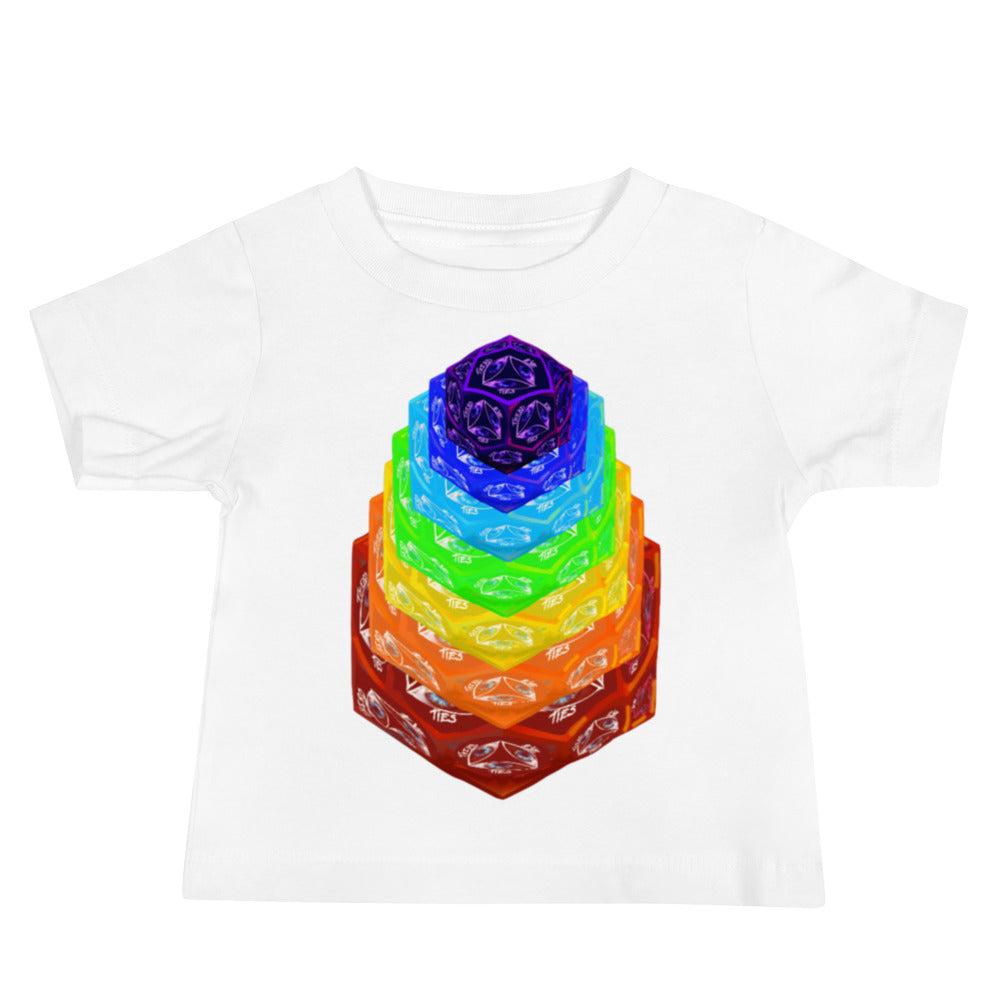 ThirdEyeTies chakras toddler Jersey Short Sleeve Tee.