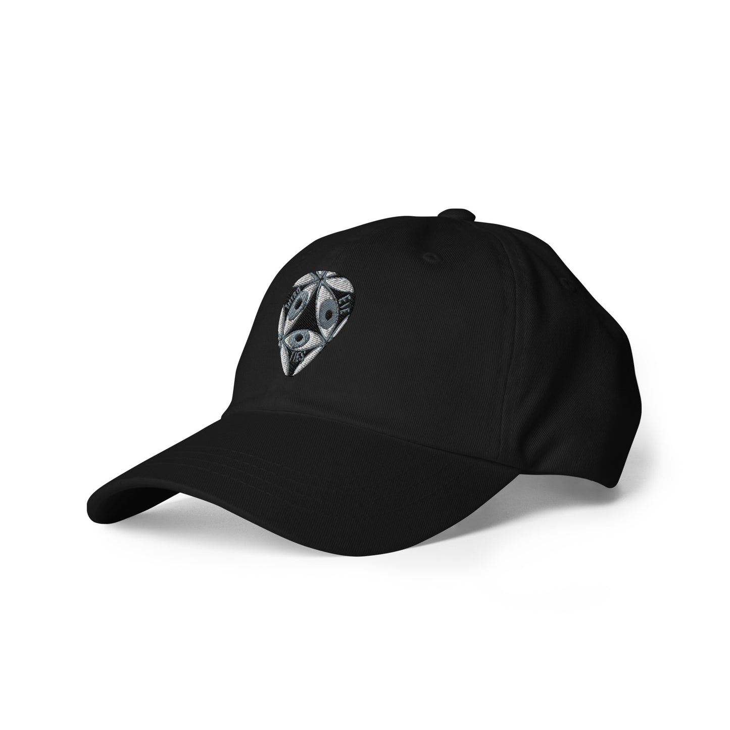 Third eye ties Dad hat.