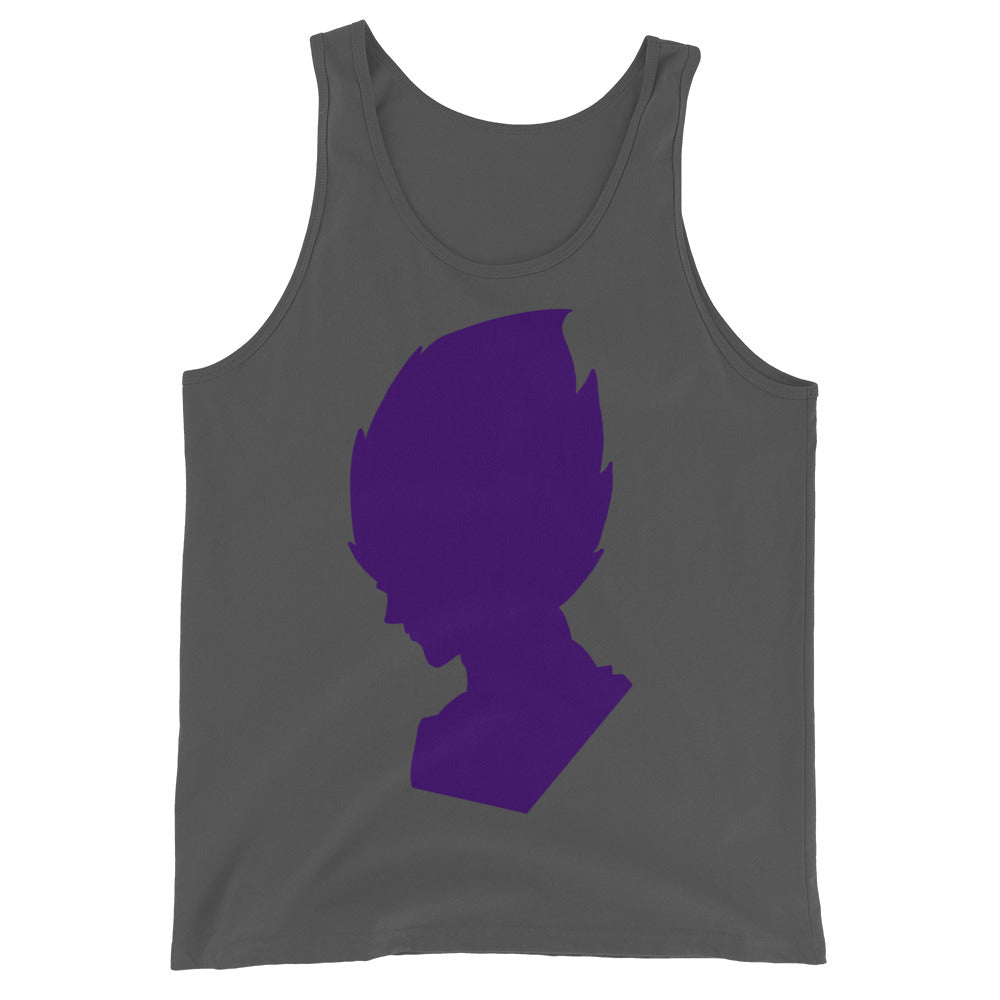 gray and purple tank top, dragon ball, artistic, cotton, sleeveless