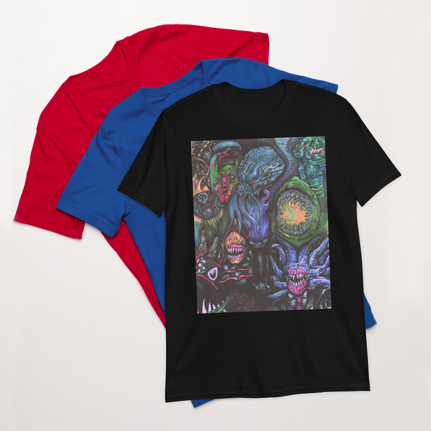 Shadows of evil Short-Sleeve Unisex T-Shirt.