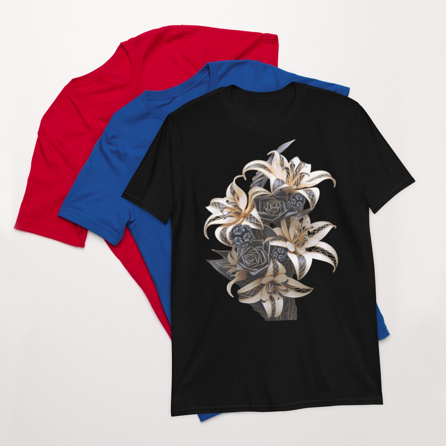 Roses Short-Sleeve Unisex T-Shirt.