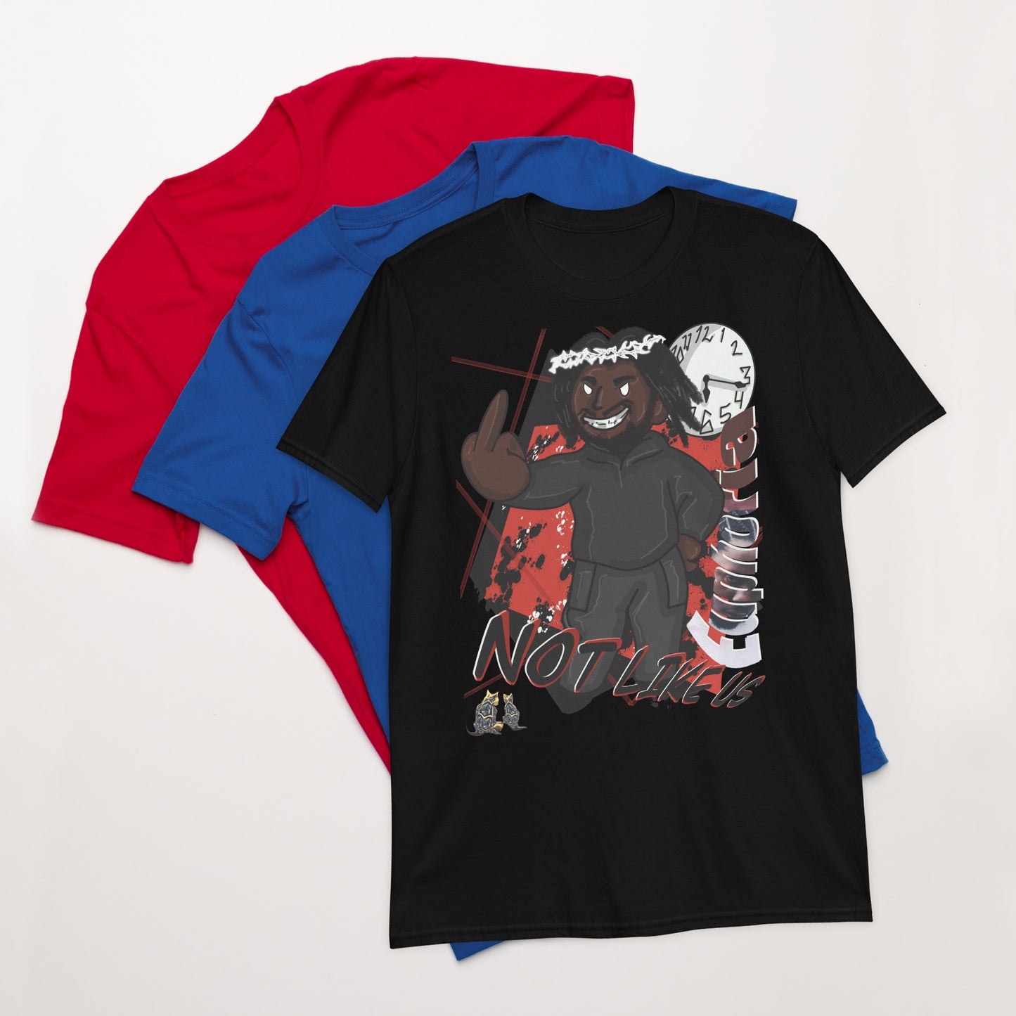 Not like us Short-Sleeve Unisex T-Shirt.
