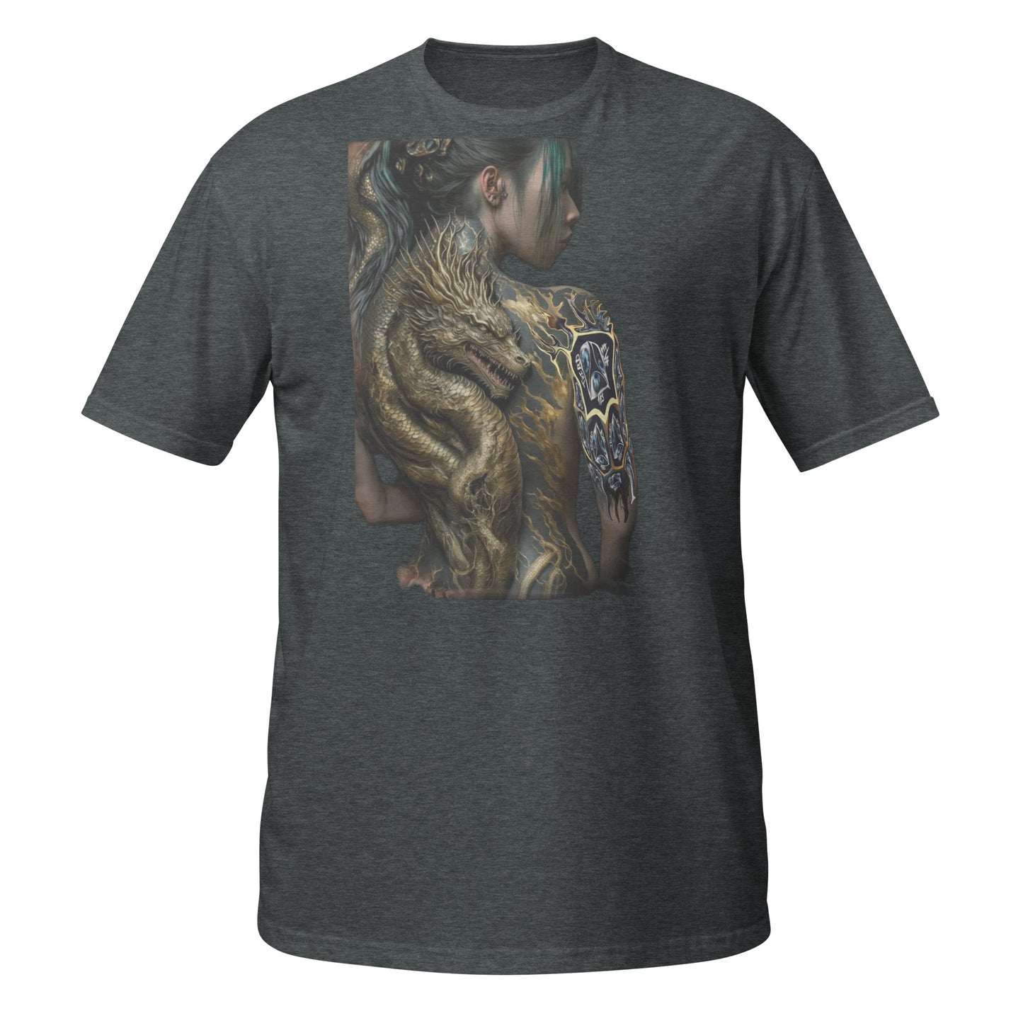 Dragon woman Short-Sleeve Unisex T-Shirt.