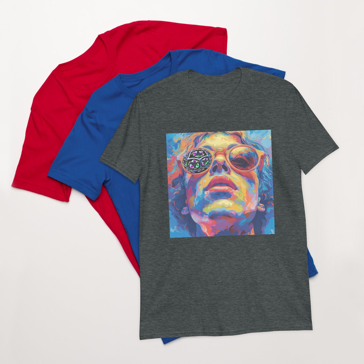 Trippy Hippie Short-Sleeve Unisex T-Shirt.