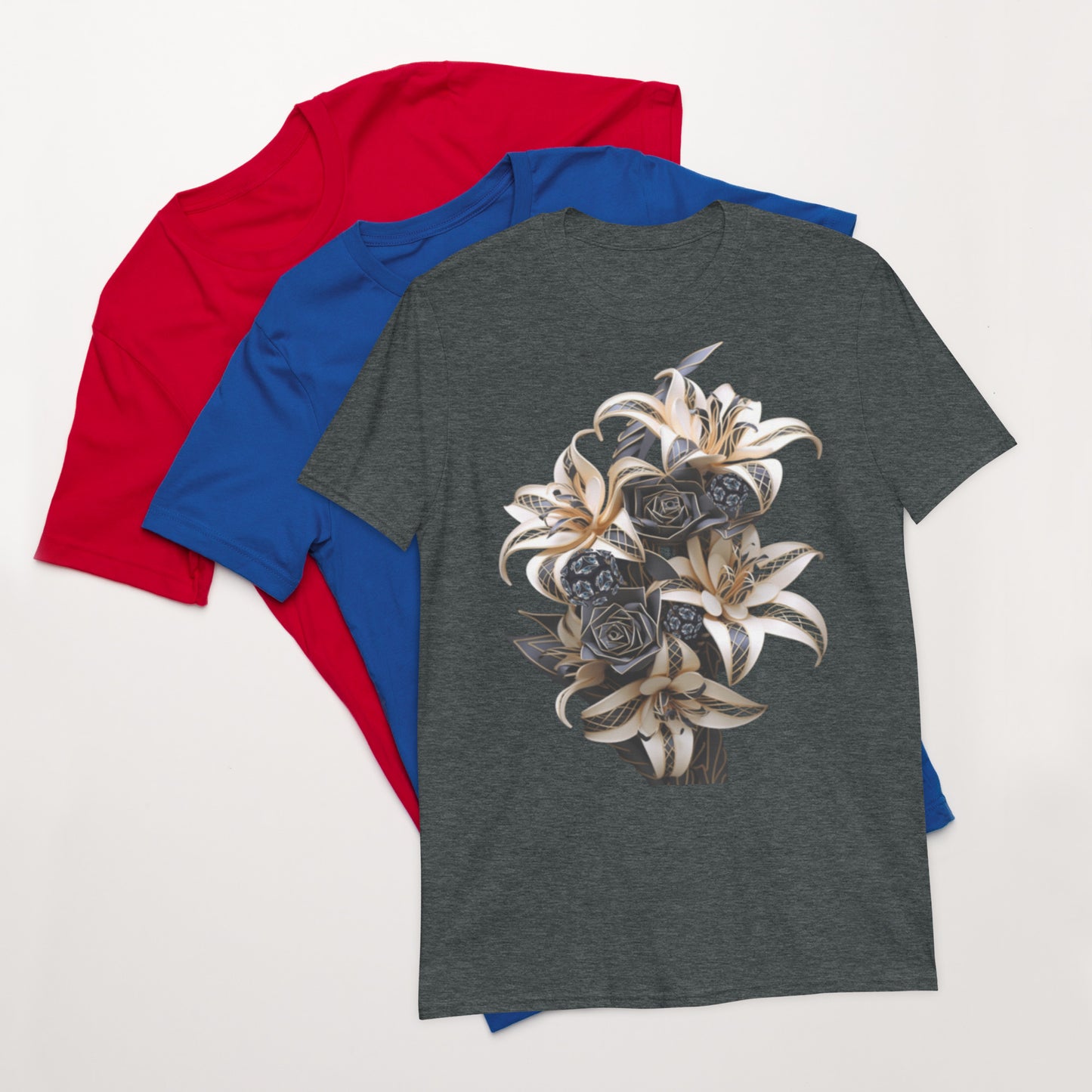 Roses Short-Sleeve Unisex T-Shirt.