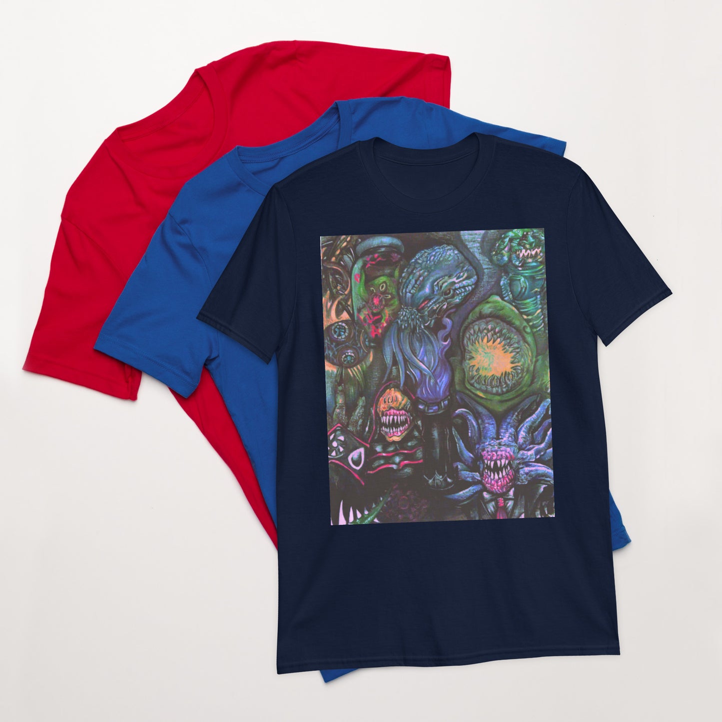Shadows of evil Short-Sleeve Unisex T-Shirt.