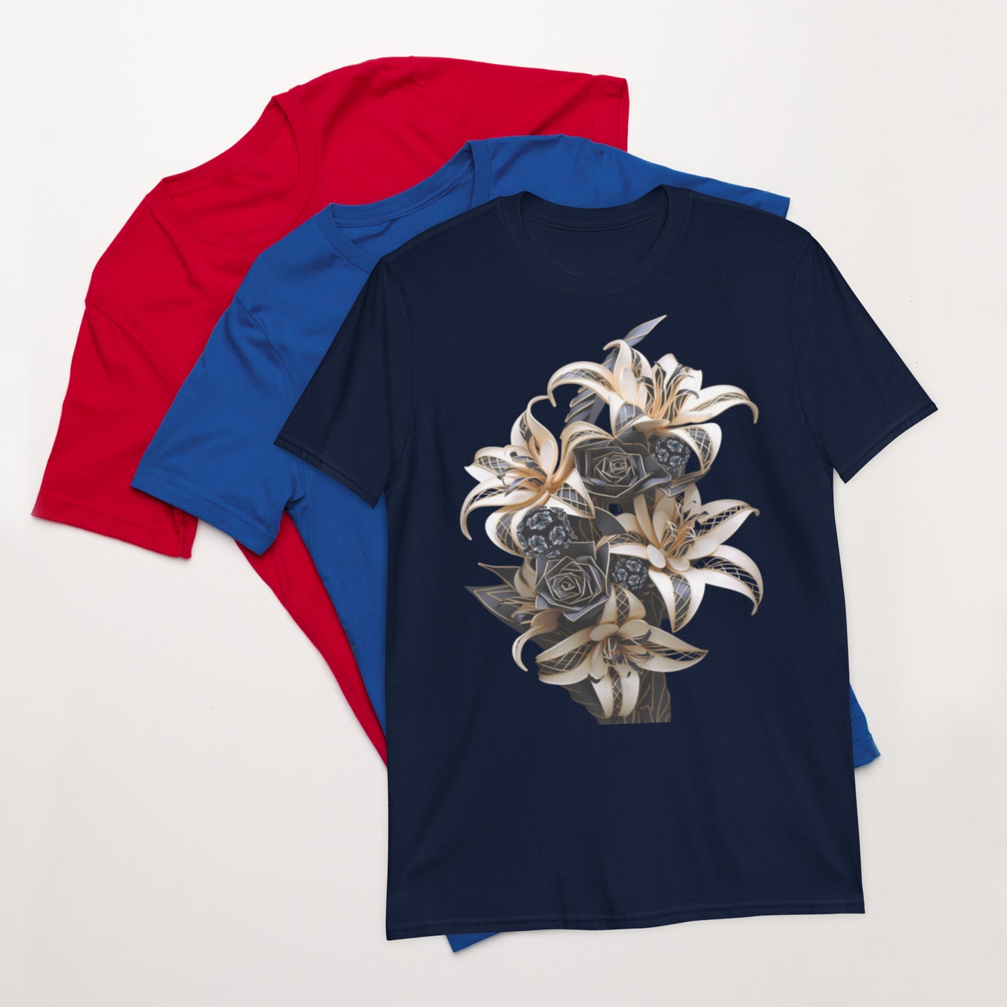 Roses Short-Sleeve Unisex T-Shirt.