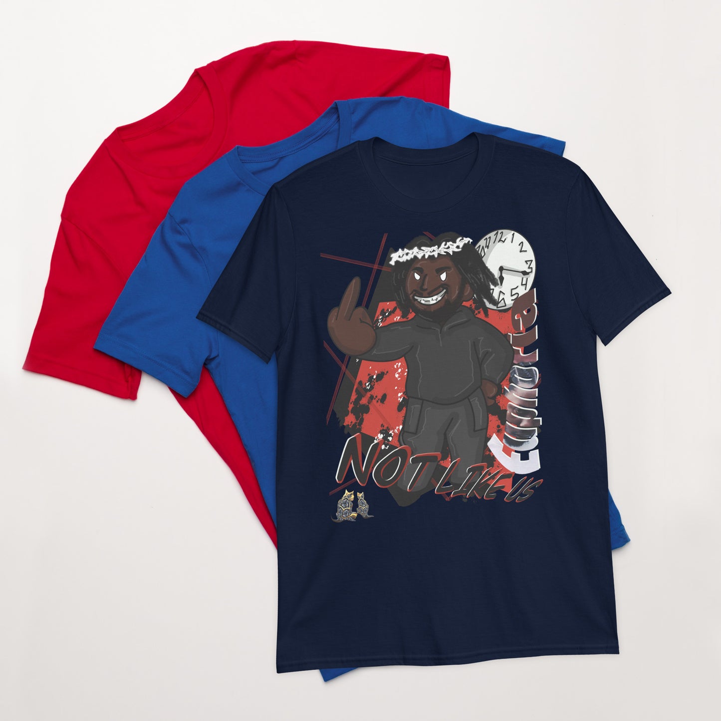 Not like us Short-Sleeve Unisex T-Shirt.