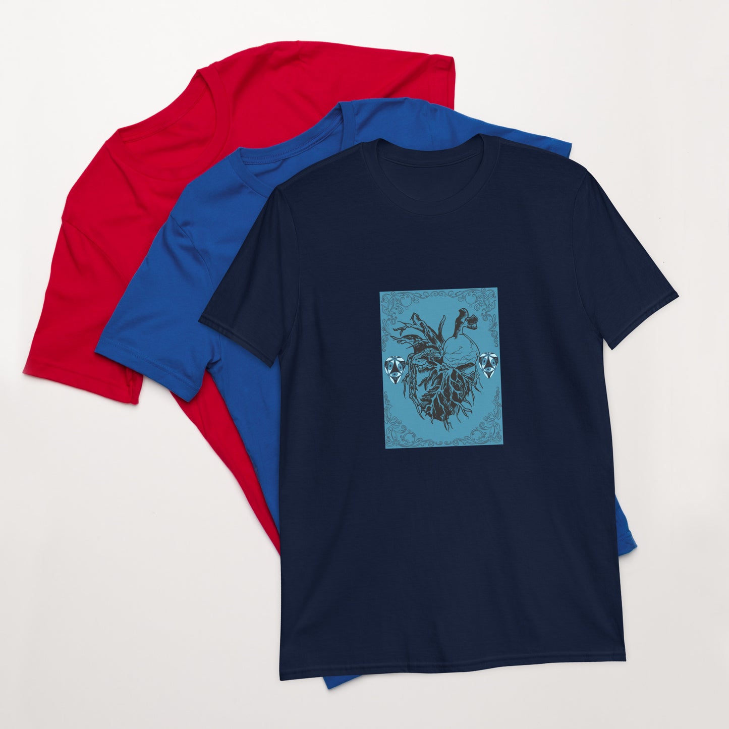 Pure heart Godshand Short-Sleeve Unisex T-Shirt.