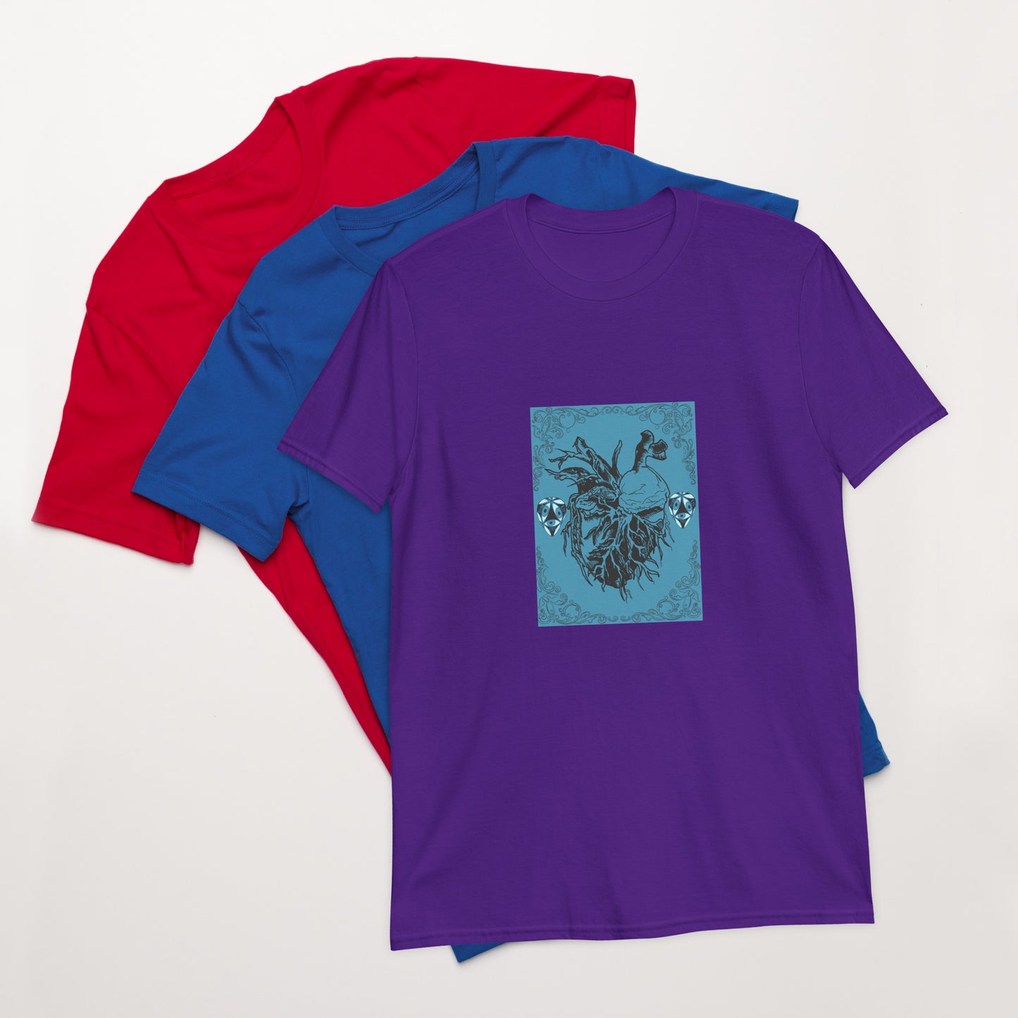Pure heart Godshand Short-Sleeve Unisex T-Shirt.