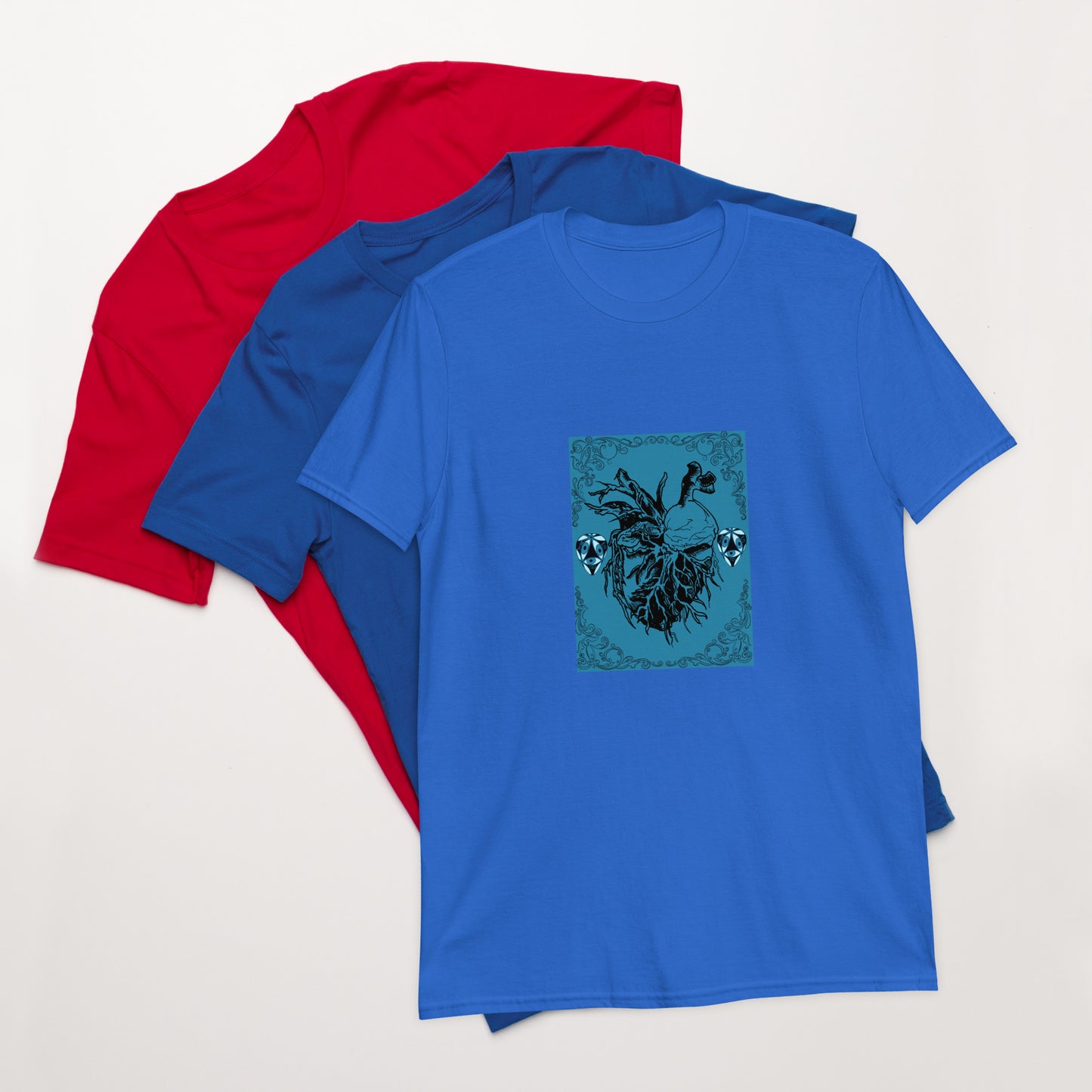 Pure heart Godshand Short-Sleeve Unisex T-Shirt.