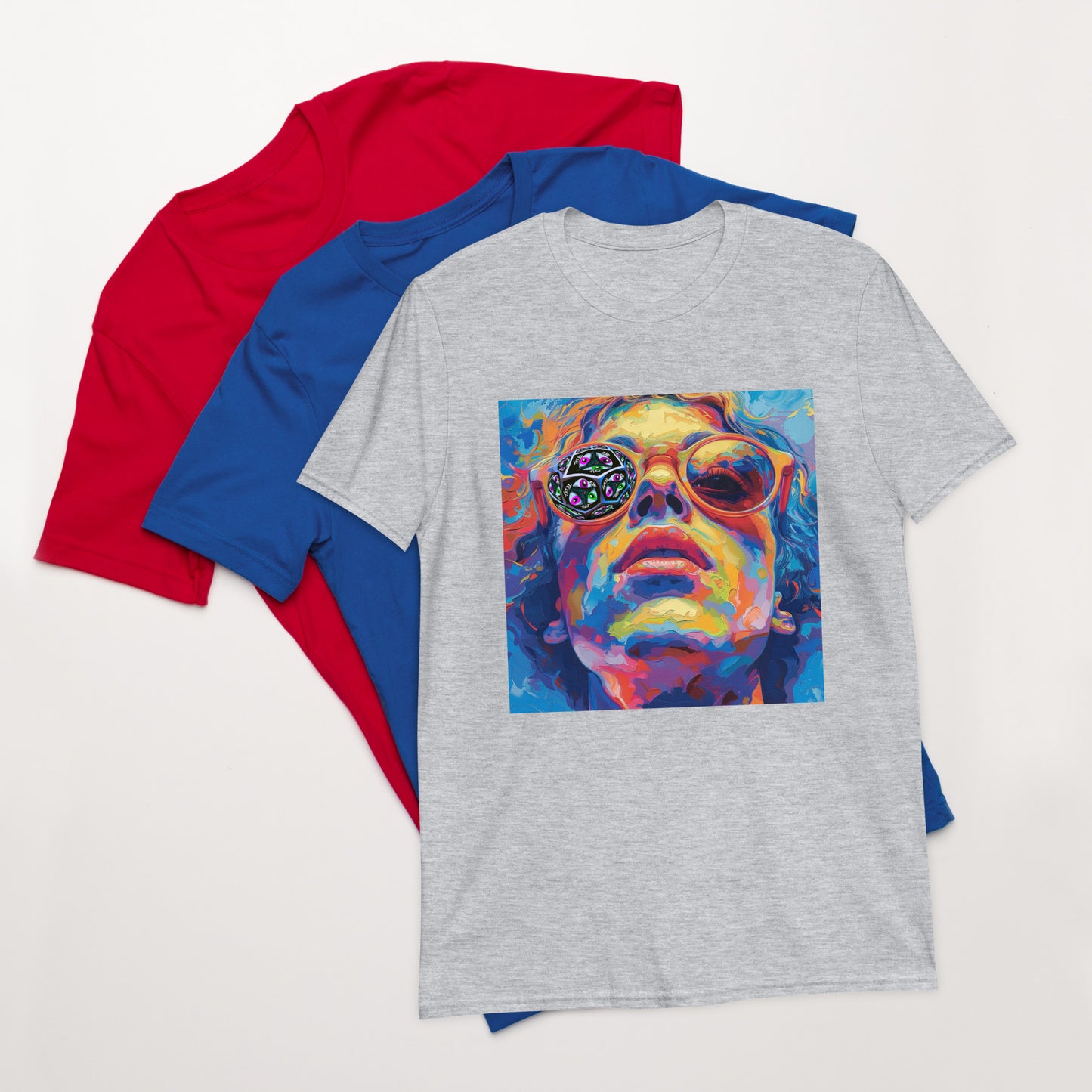 Trippy Hippie Short-Sleeve Unisex T-Shirt.