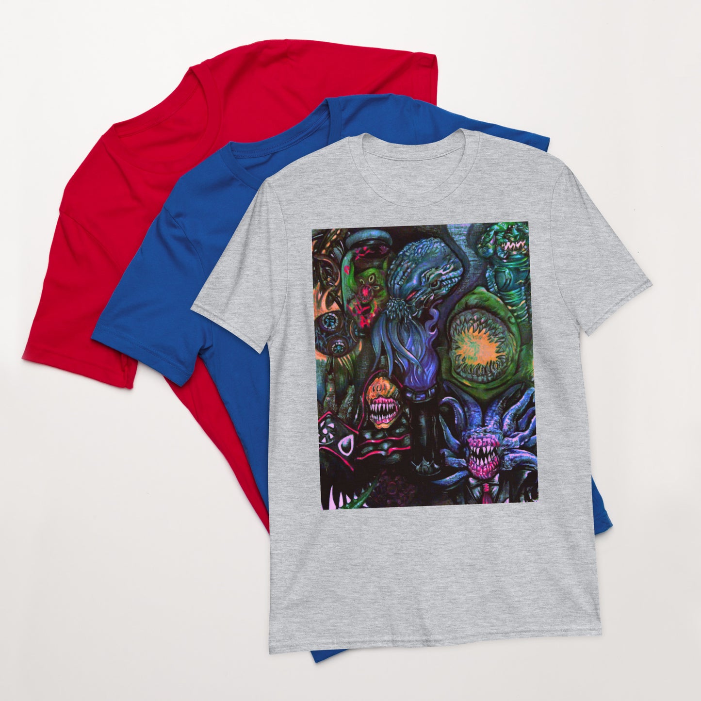 Shadows of evil Short-Sleeve Unisex T-Shirt.