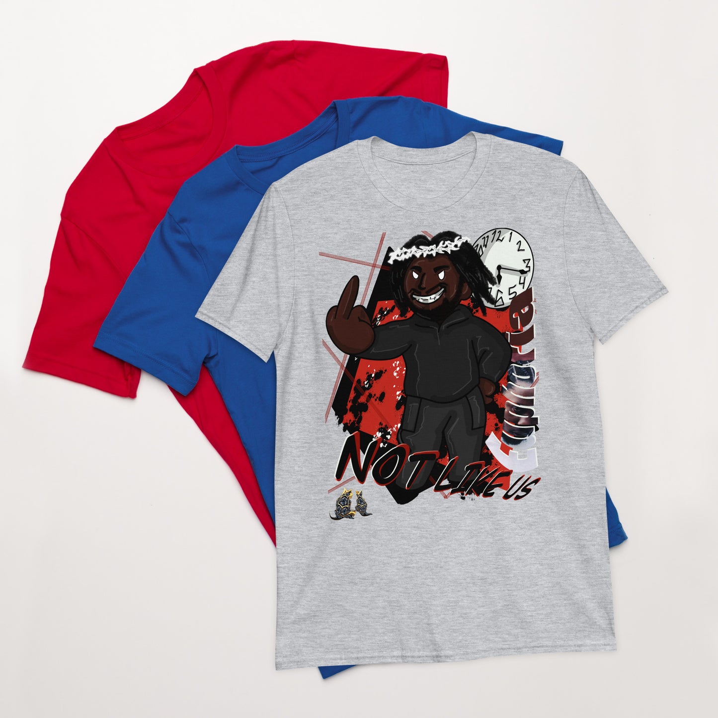 Not like us Short-Sleeve Unisex T-Shirt.