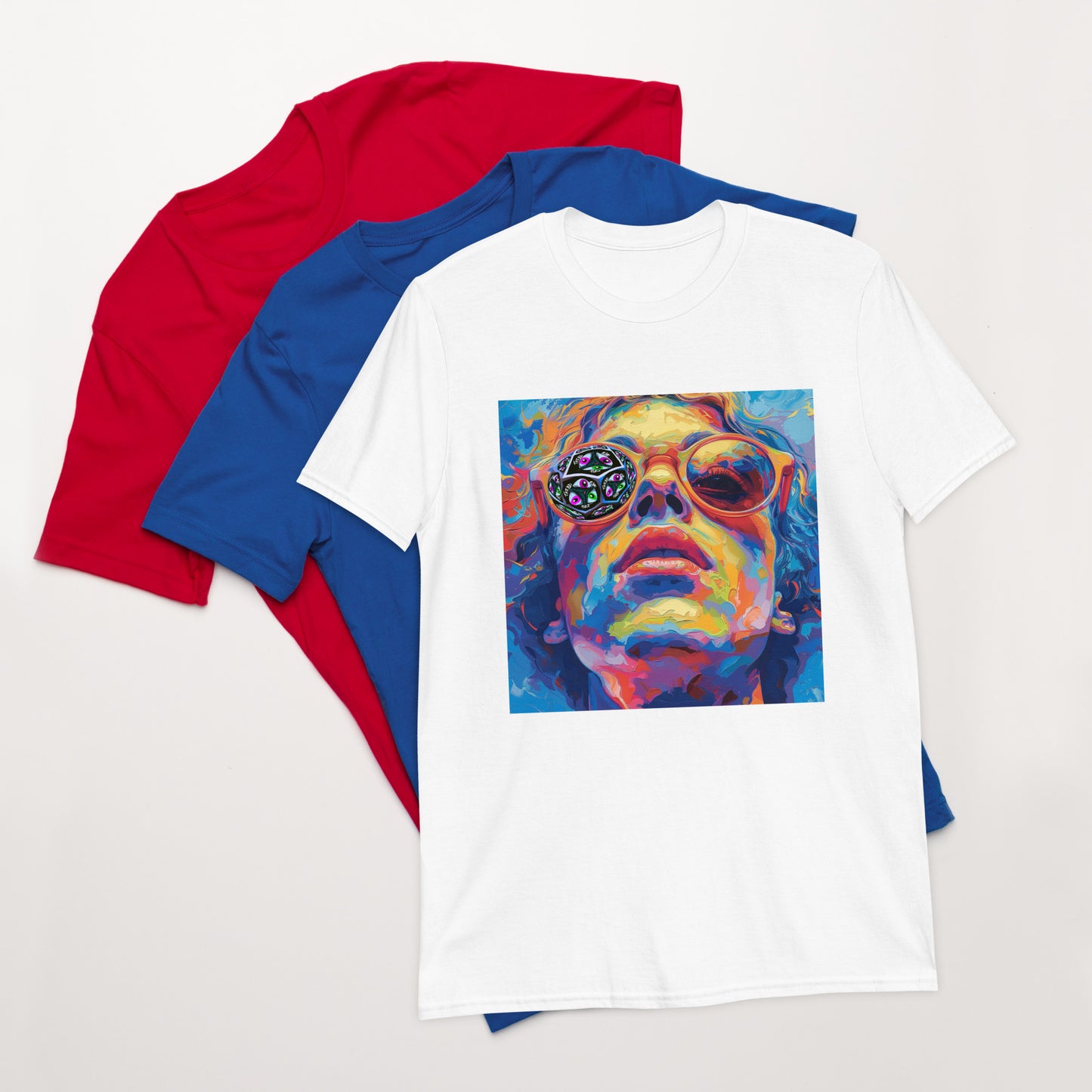 Trippy Hippie Short-Sleeve Unisex T-Shirt.