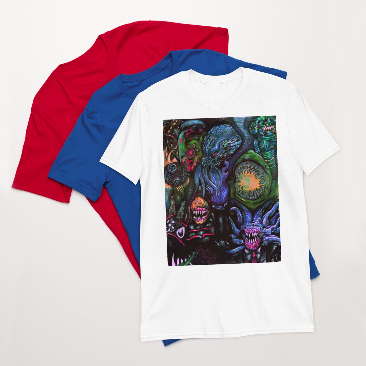 Shadows of evil Short-Sleeve Unisex T-Shirt.
