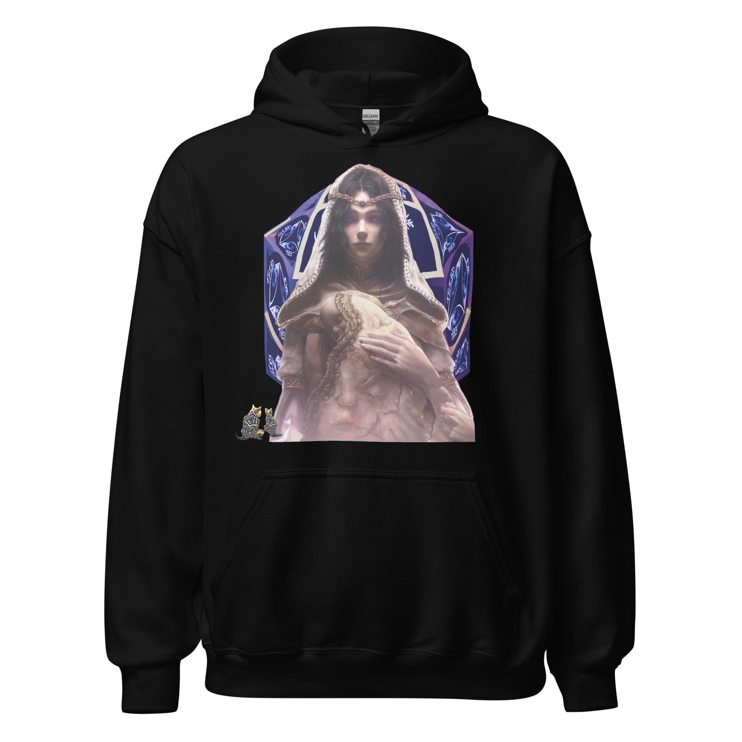 Gloam Eyed Queen by Godshand Unisex Hoodie - ThirdEyeTies