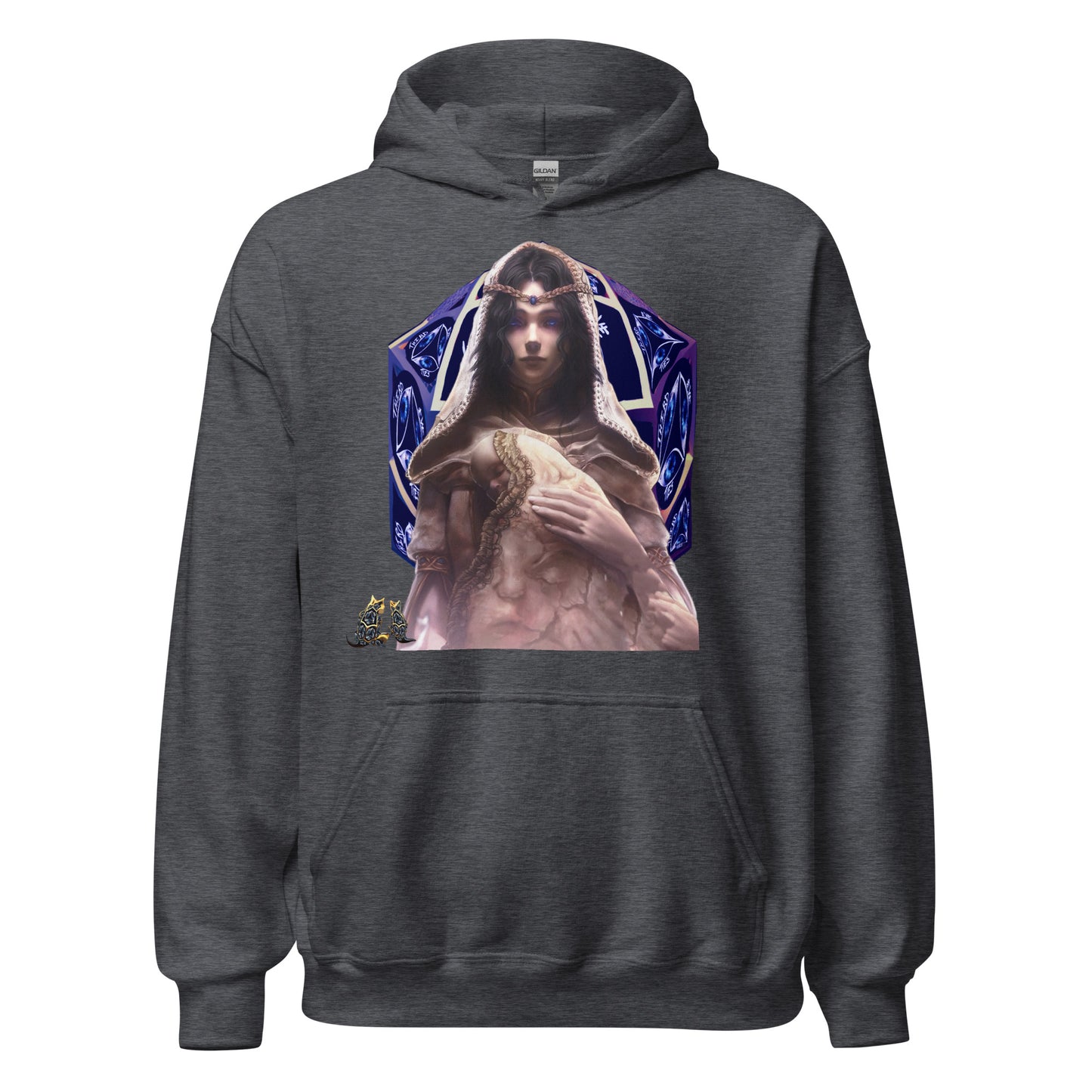 Gloam Eyed Queen by Godshand Unisex Hoodie - ThirdEyeTies