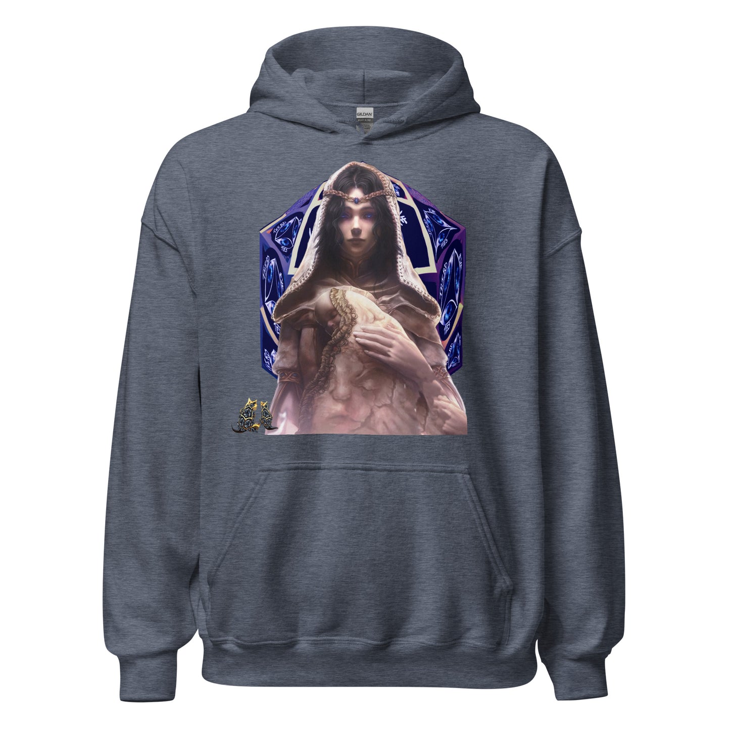 Gloam Eyed Queen by Godshand Unisex Hoodie - ThirdEyeTies