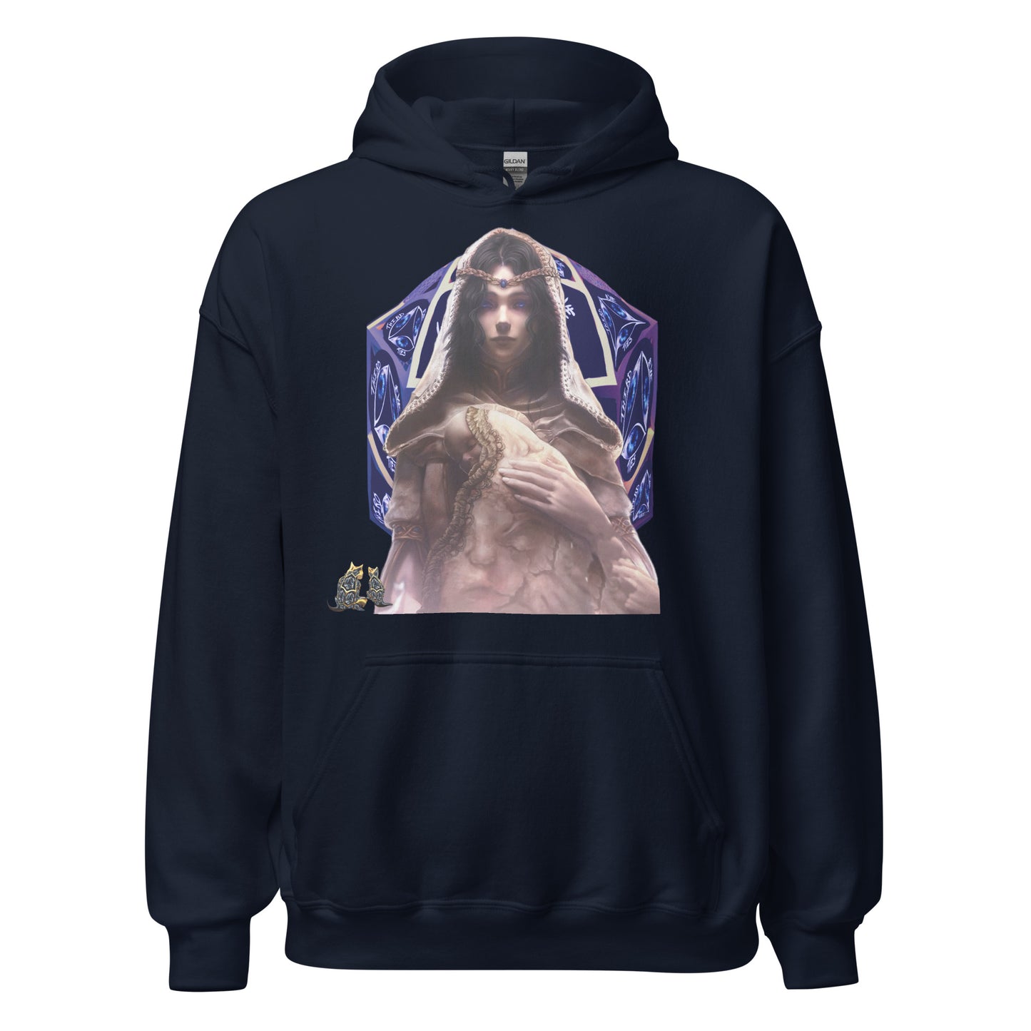 Gloam Eyed Queen by Godshand Unisex Hoodie - ThirdEyeTies