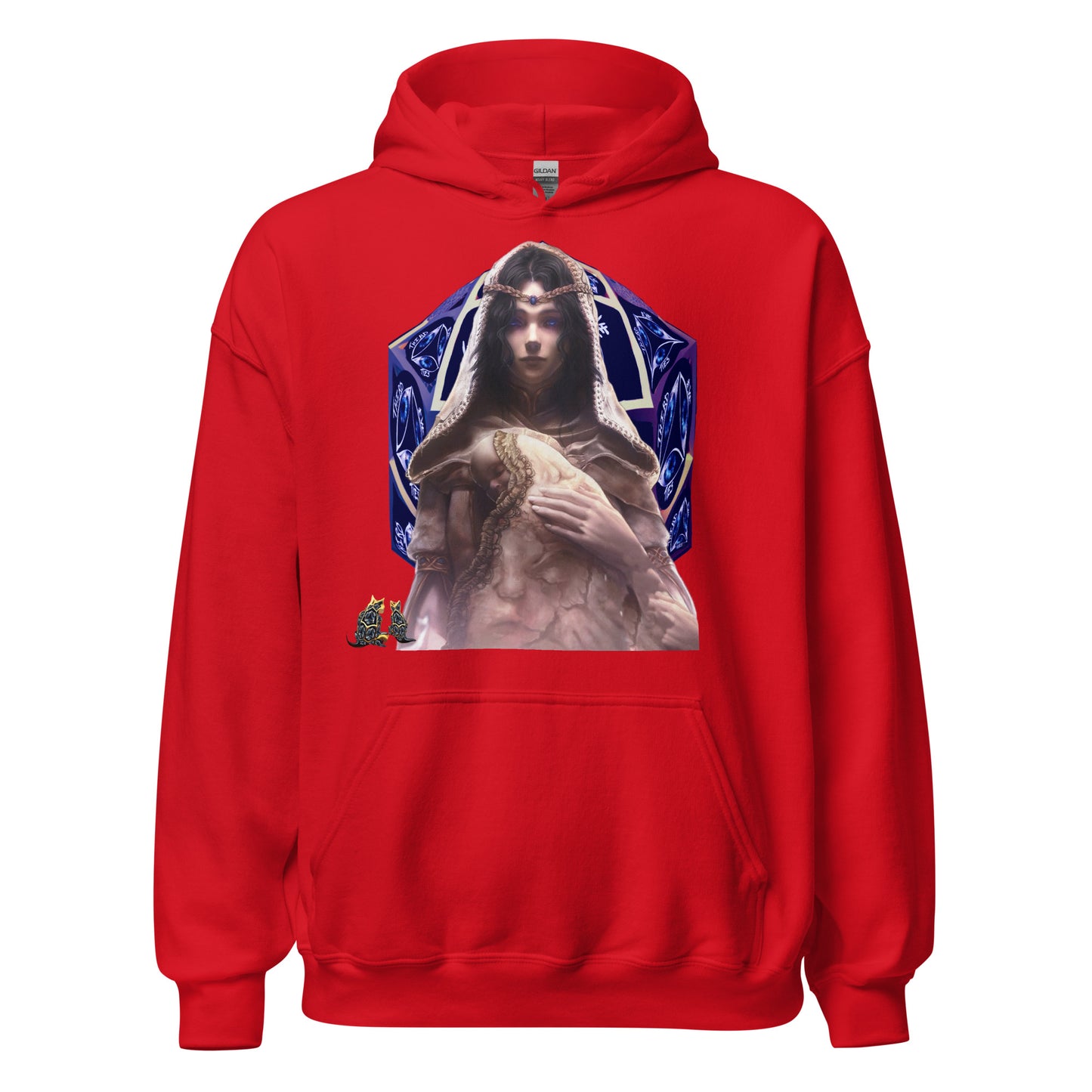 Gloam Eyed Queen by Godshand Unisex Hoodie - ThirdEyeTies