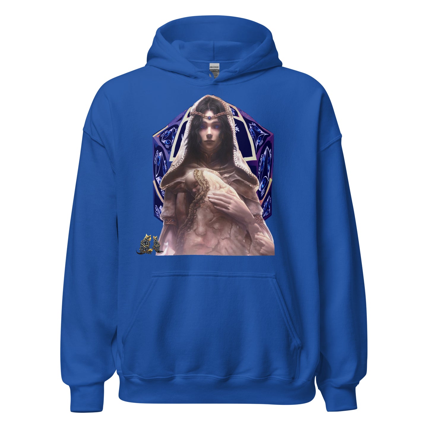 Gloam Eyed Queen by Godshand Unisex Hoodie - ThirdEyeTies