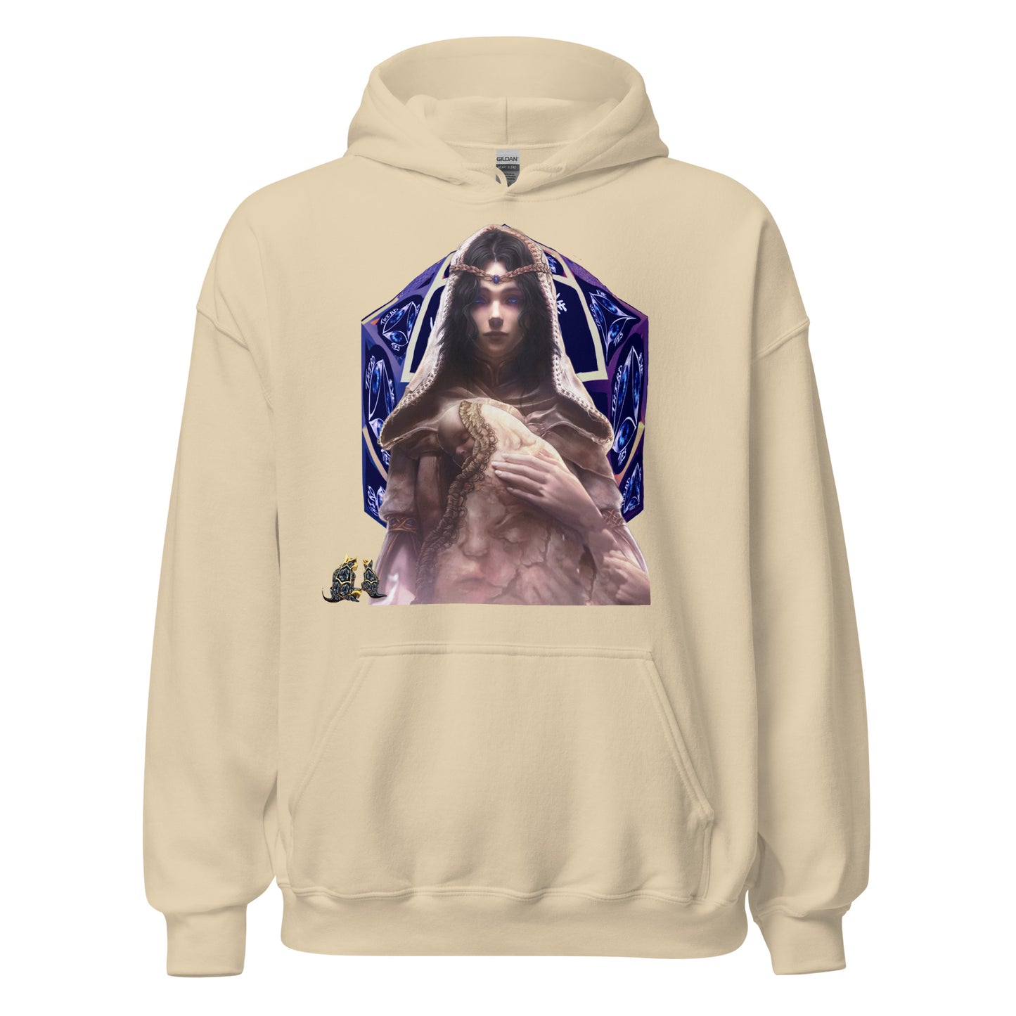 Gloam Eyed Queen by Godshand Unisex Hoodie - ThirdEyeTies