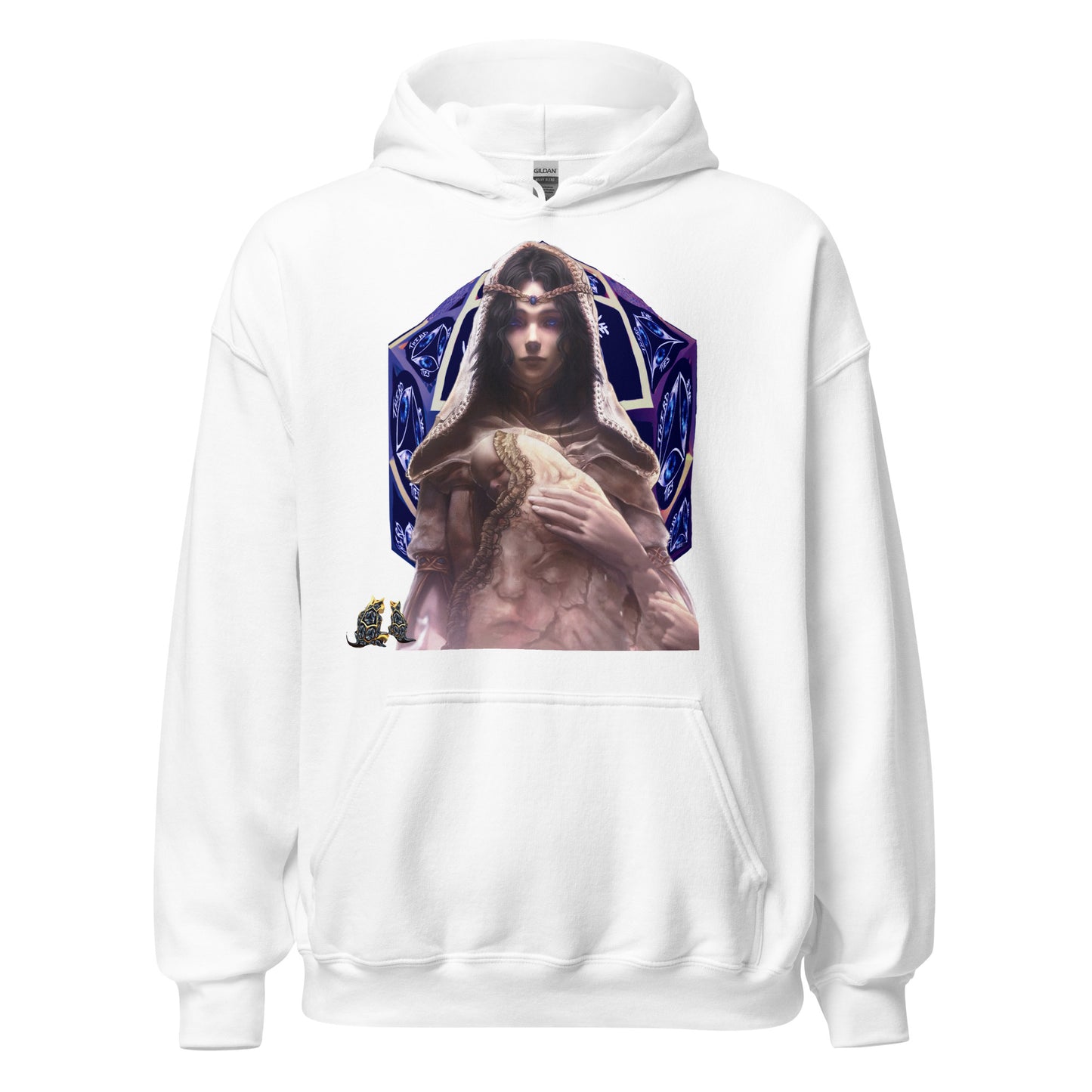 Gloam Eyed Queen by Godshand Unisex Hoodie - ThirdEyeTies