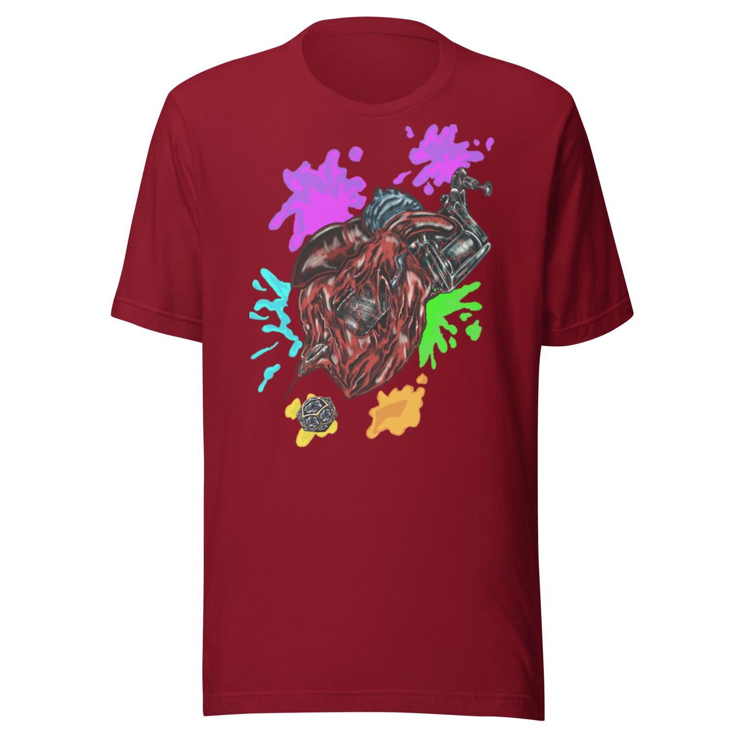 Heart of tattooing by Godshand Unisex t-shirt - ThirdEyeTies