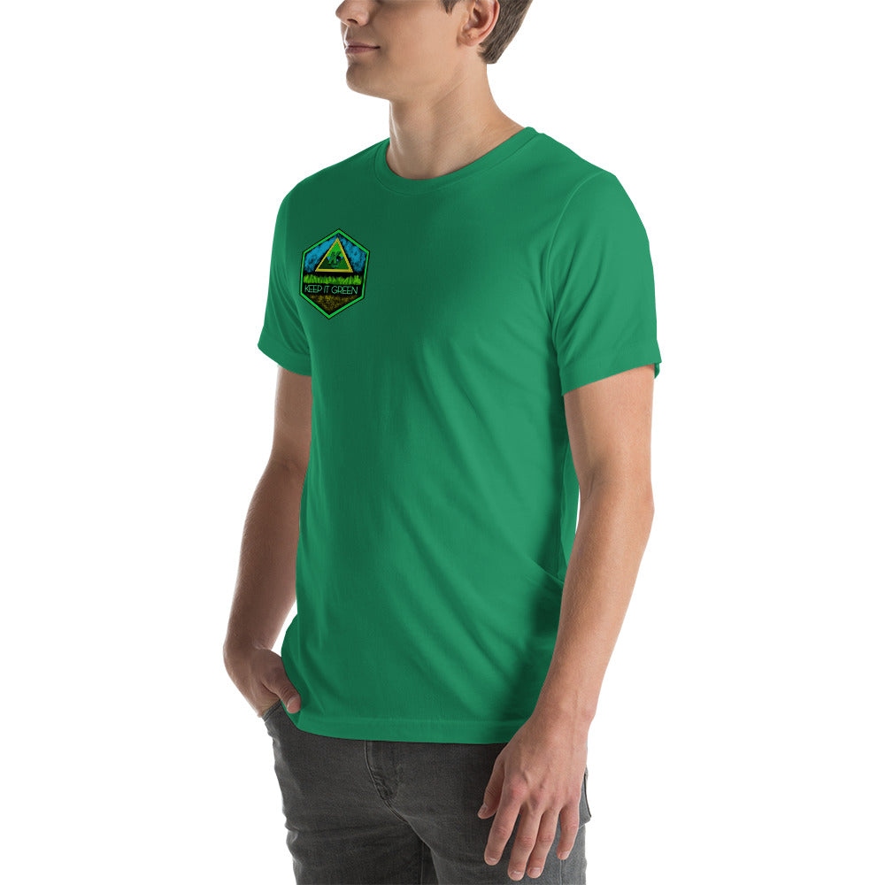 Keep it green Unisex t-shirt - ThirdEyeTies