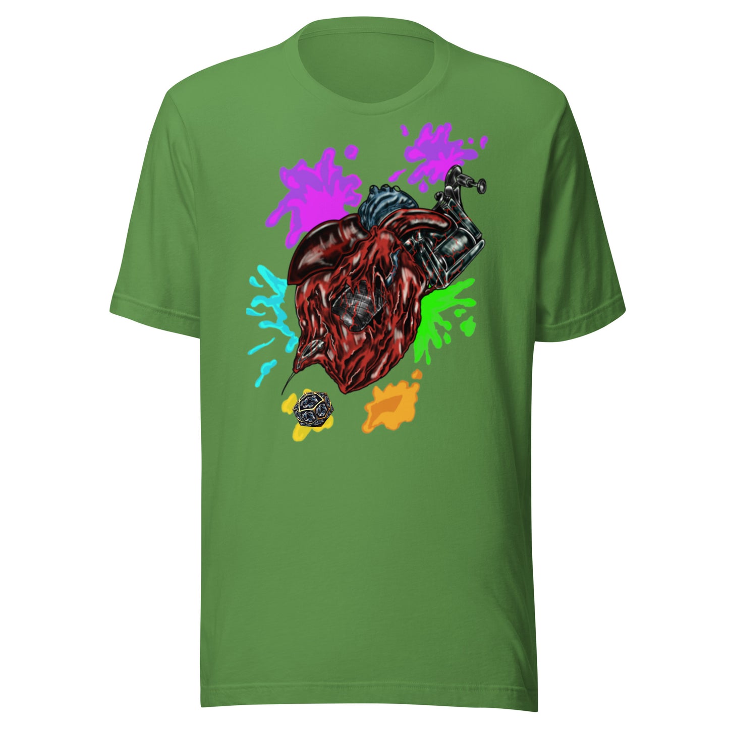 Heart of tattooing by Godshand Unisex t-shirt - ThirdEyeTies