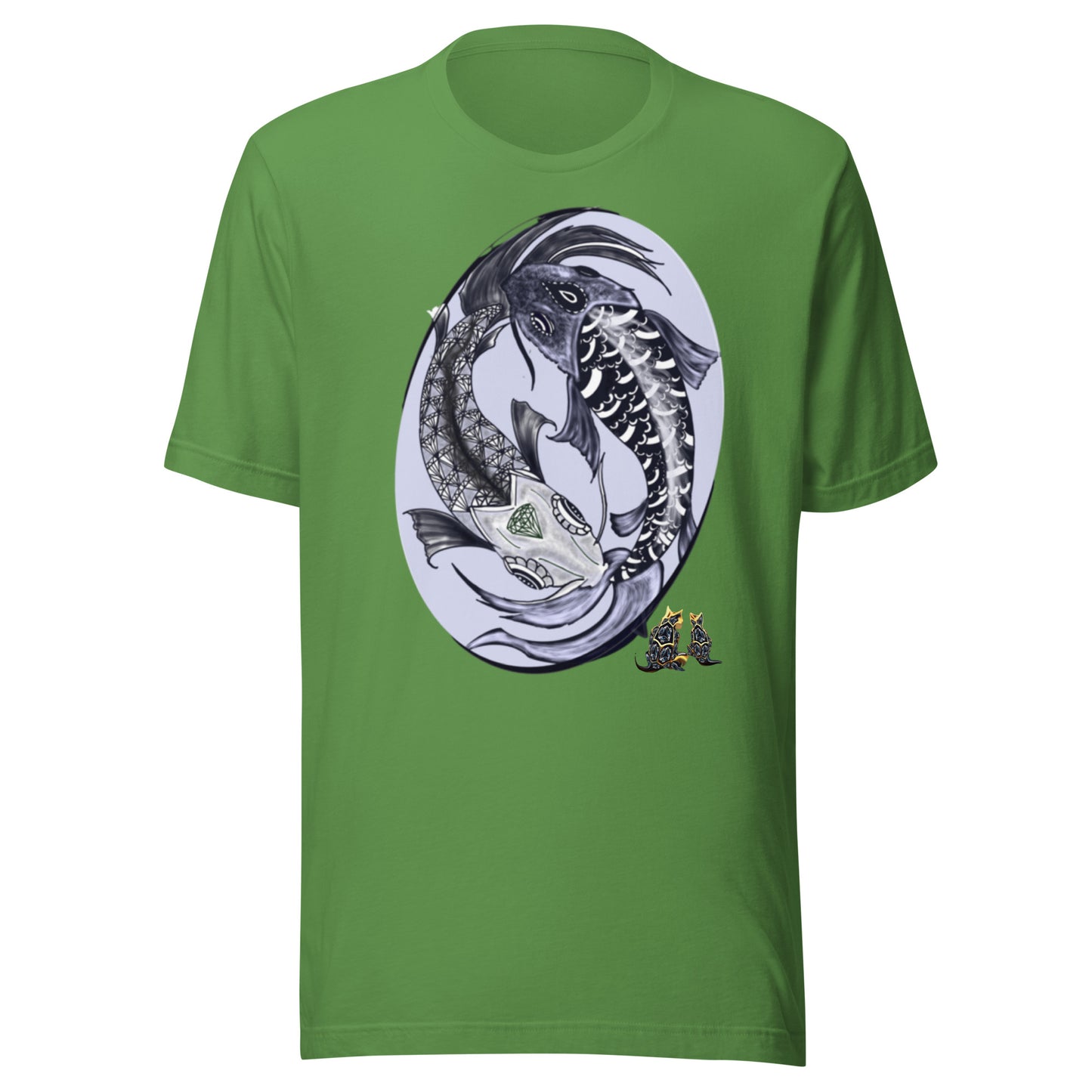 Yin yang koi by Godshand Unisex t-shirt - ThirdEyeTies