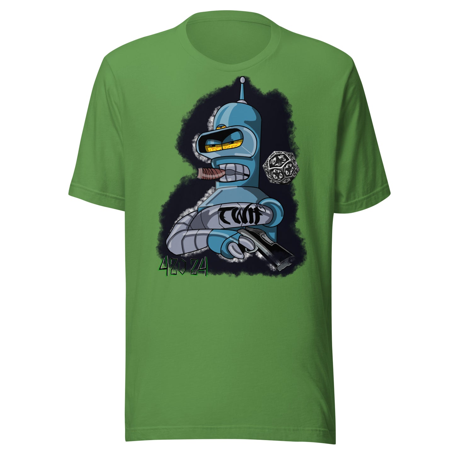 Bender- TWIF collection- by Godshand designs Unisex t-shirt - ThirdEyeTies