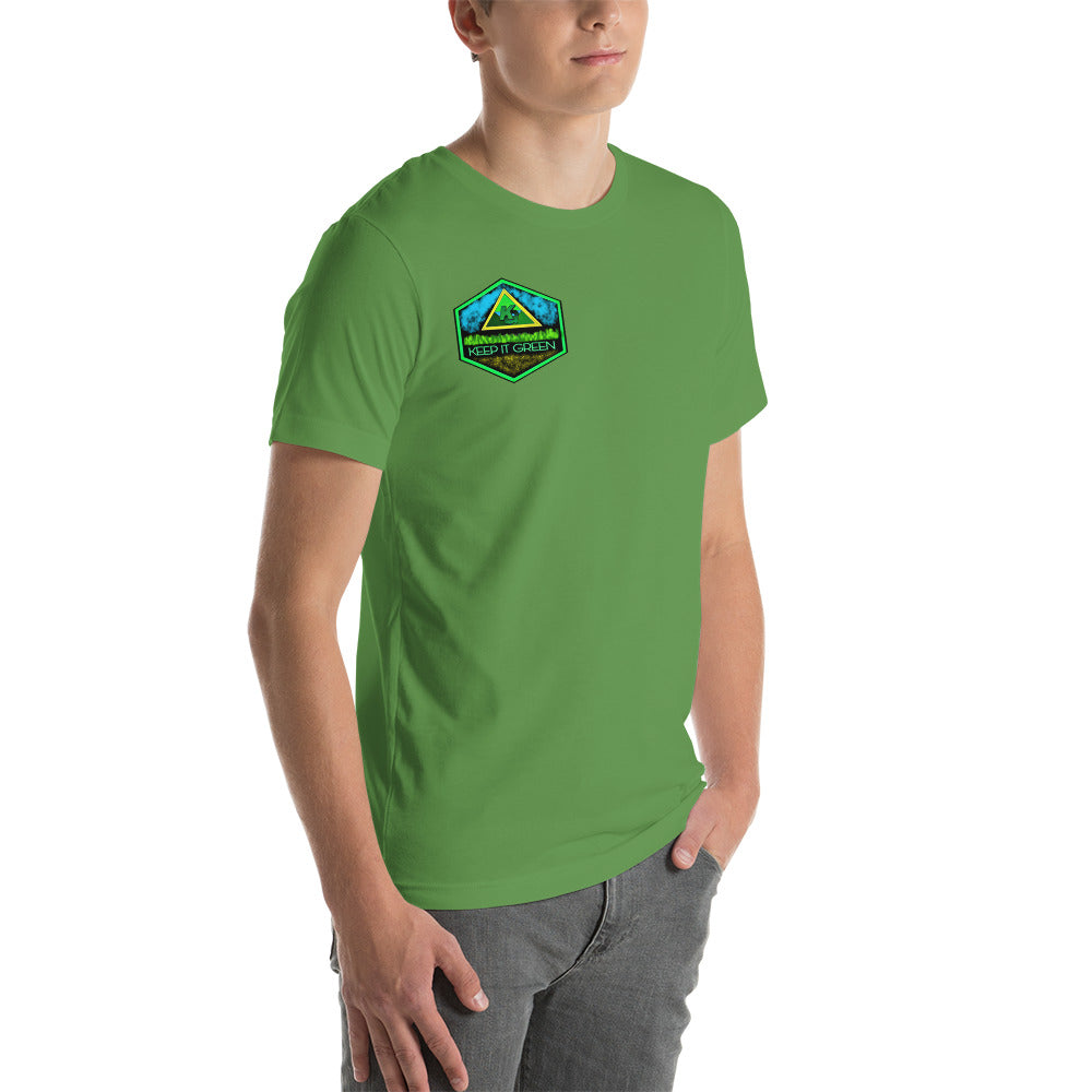 Keep it green Unisex t-shirt - ThirdEyeTies