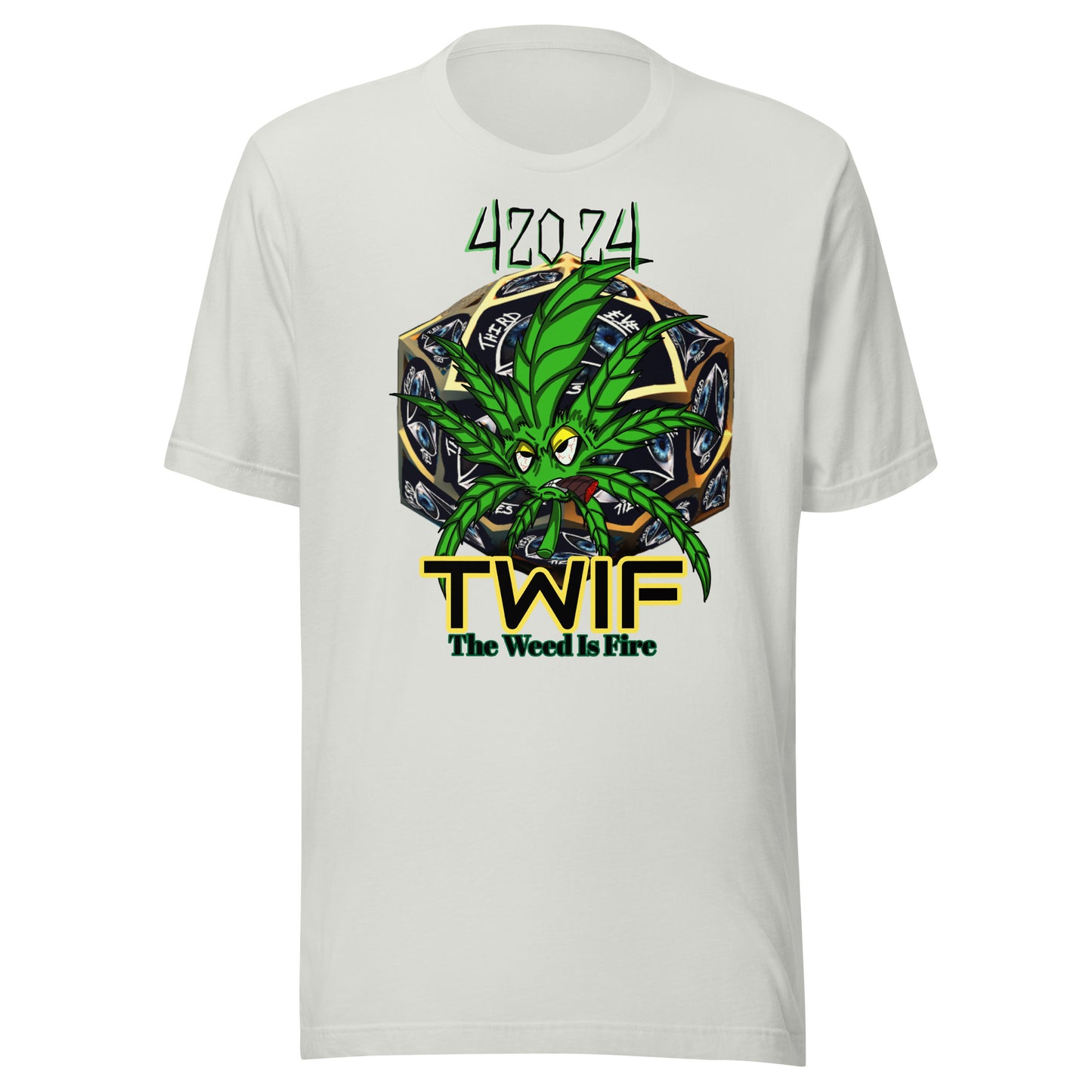TWIF leaf Unisex t-shirt - ThirdEyeTies
