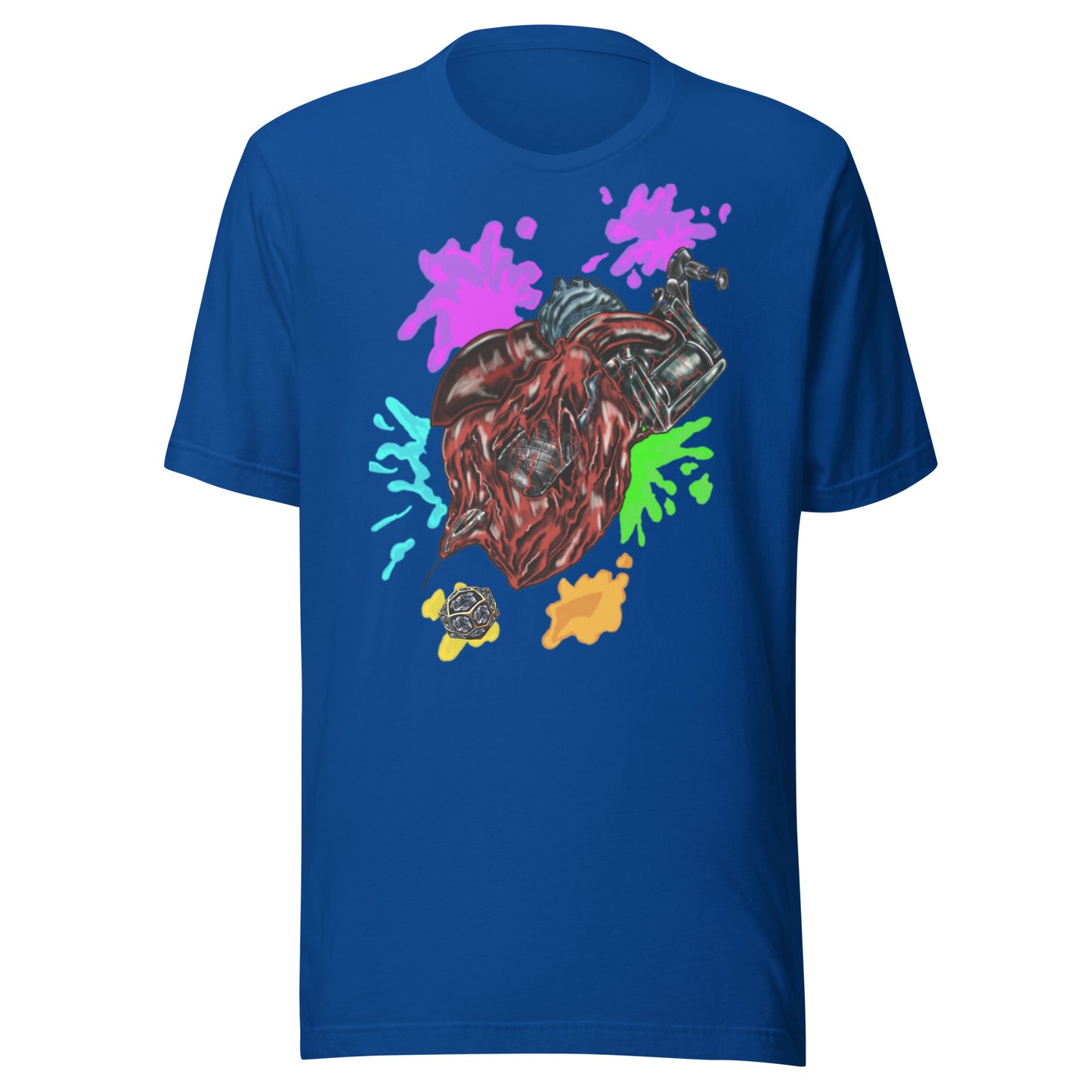 Heart of tattooing by Godshand Unisex t-shirt - ThirdEyeTies