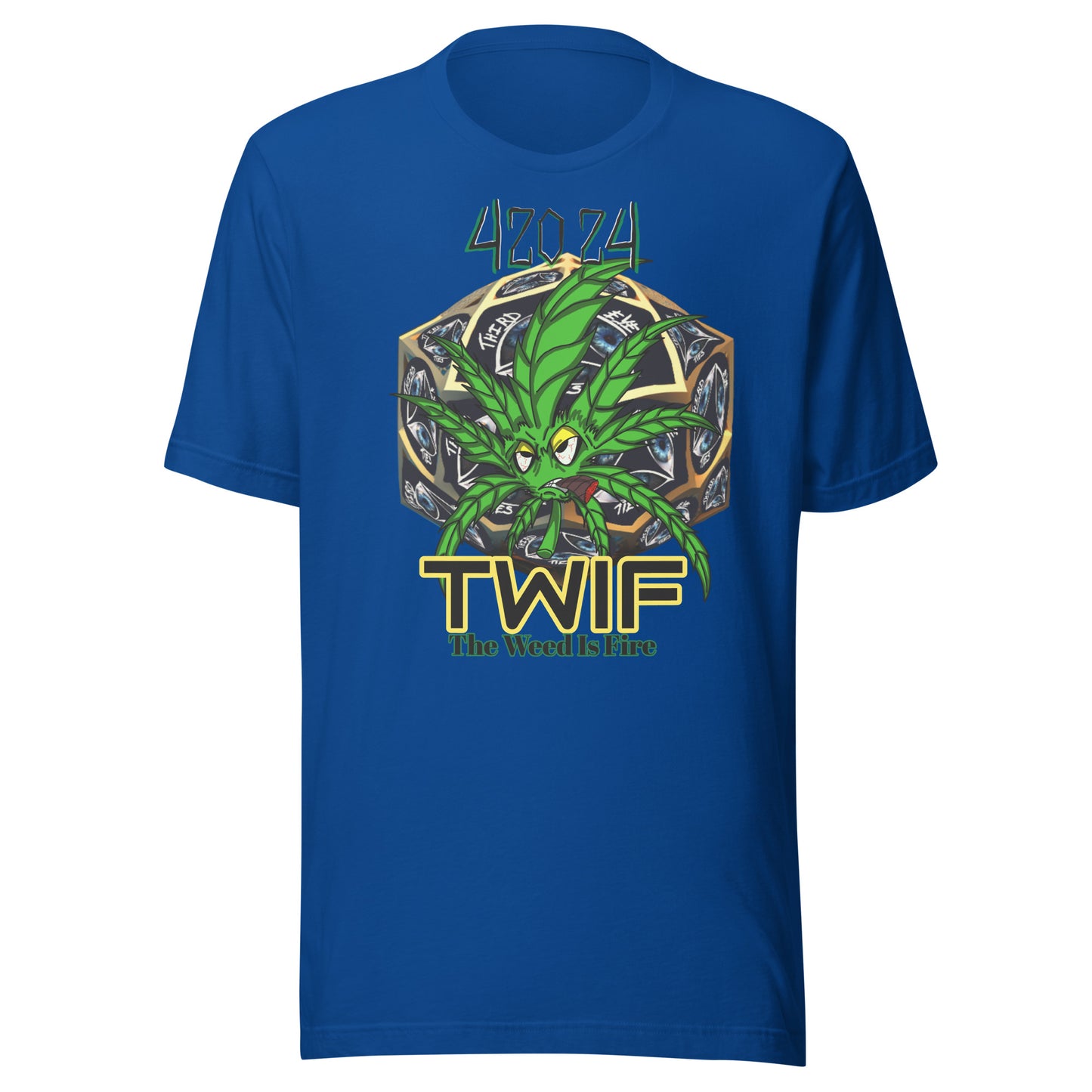 TWIF leaf Unisex t-shirt - ThirdEyeTies