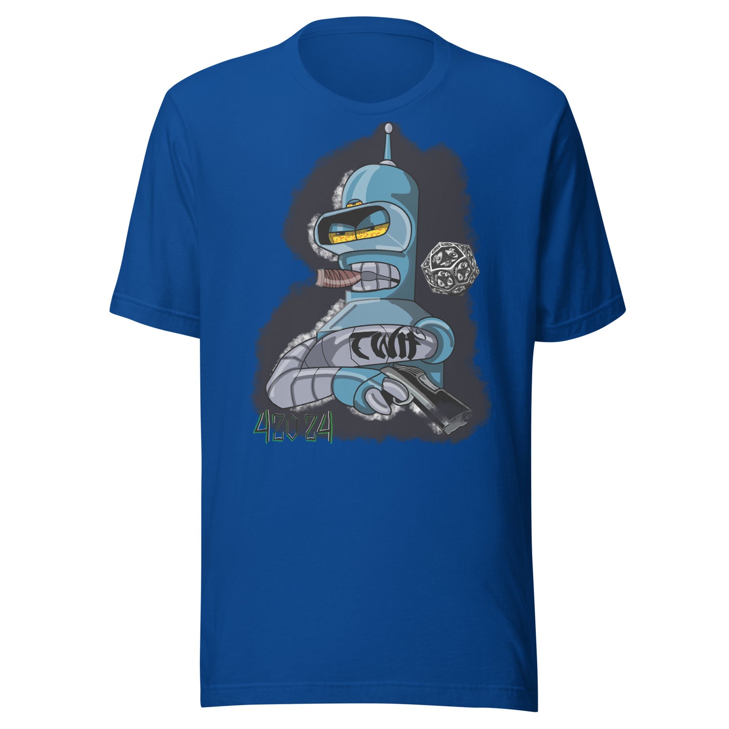 Bender- TWIF collection- by Godshand designs Unisex t-shirt - ThirdEyeTies