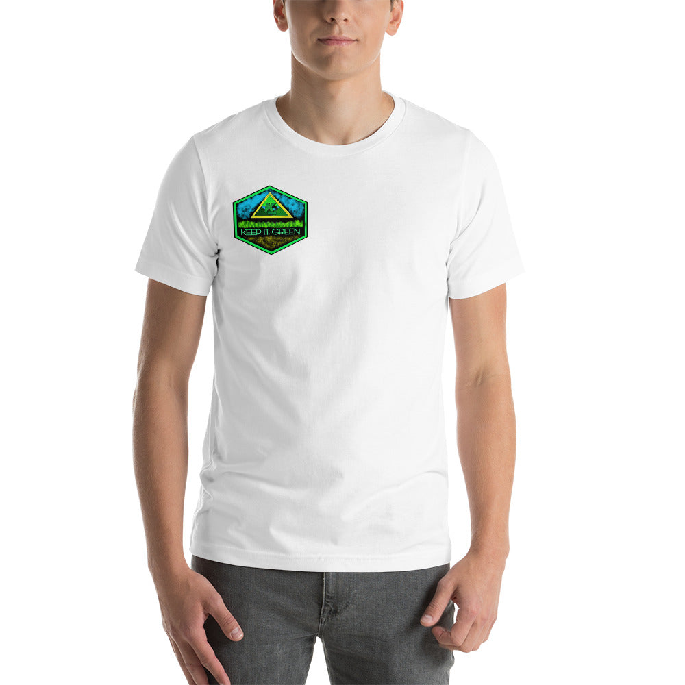 Keep it green Unisex t-shirt - ThirdEyeTies