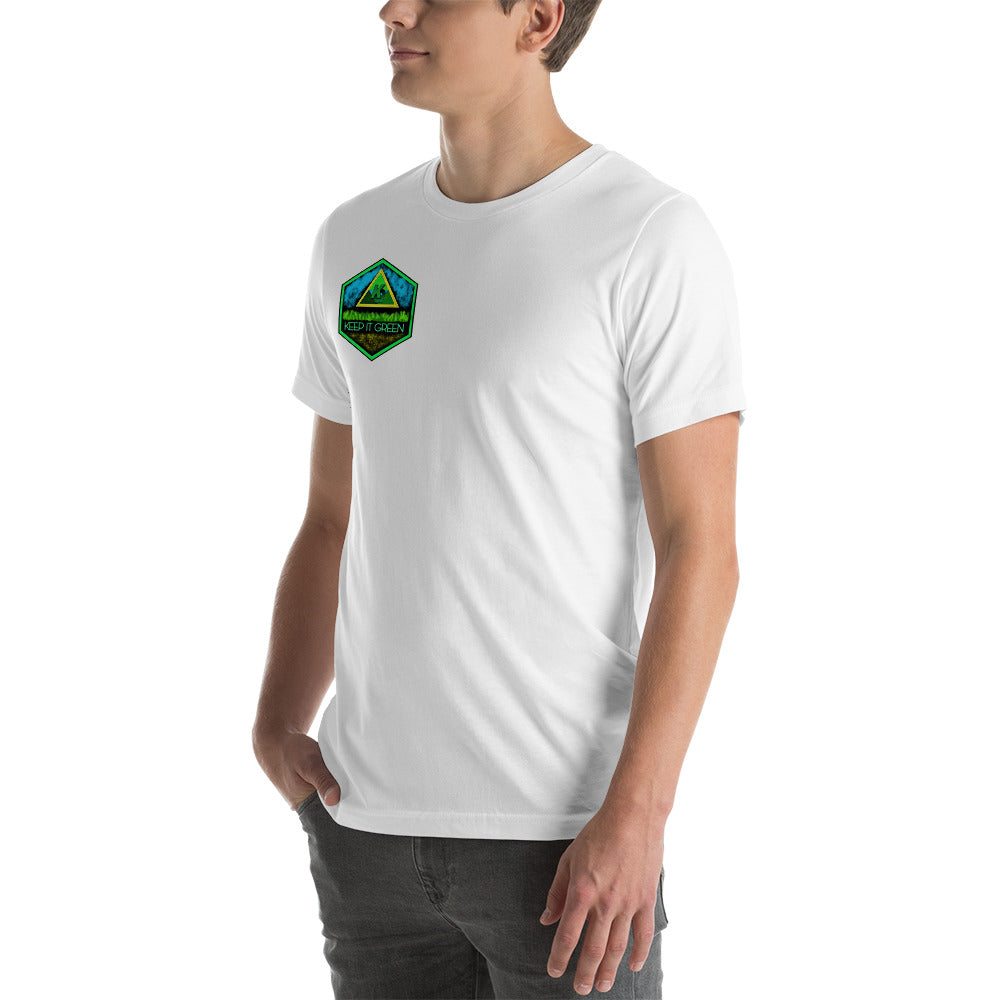 Keep it green Unisex t-shirt - ThirdEyeTies