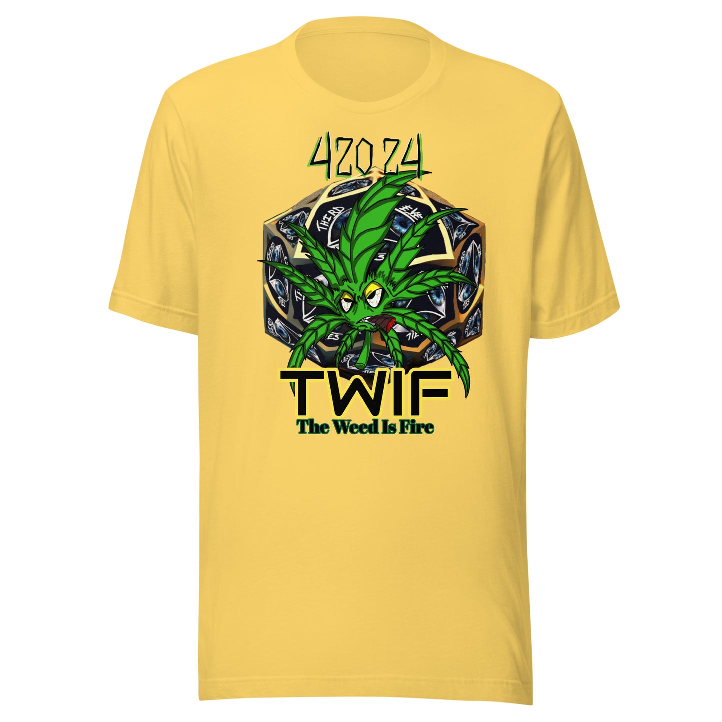 TWIF leaf Unisex t-shirt - ThirdEyeTies