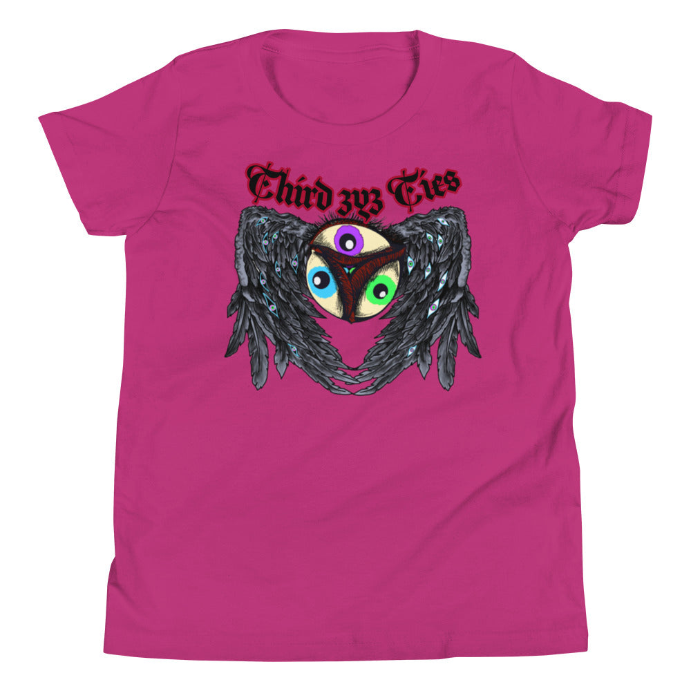 Third Eye Ties logo Youth Short Sleeve T-Shirt - ThirdEyeTies