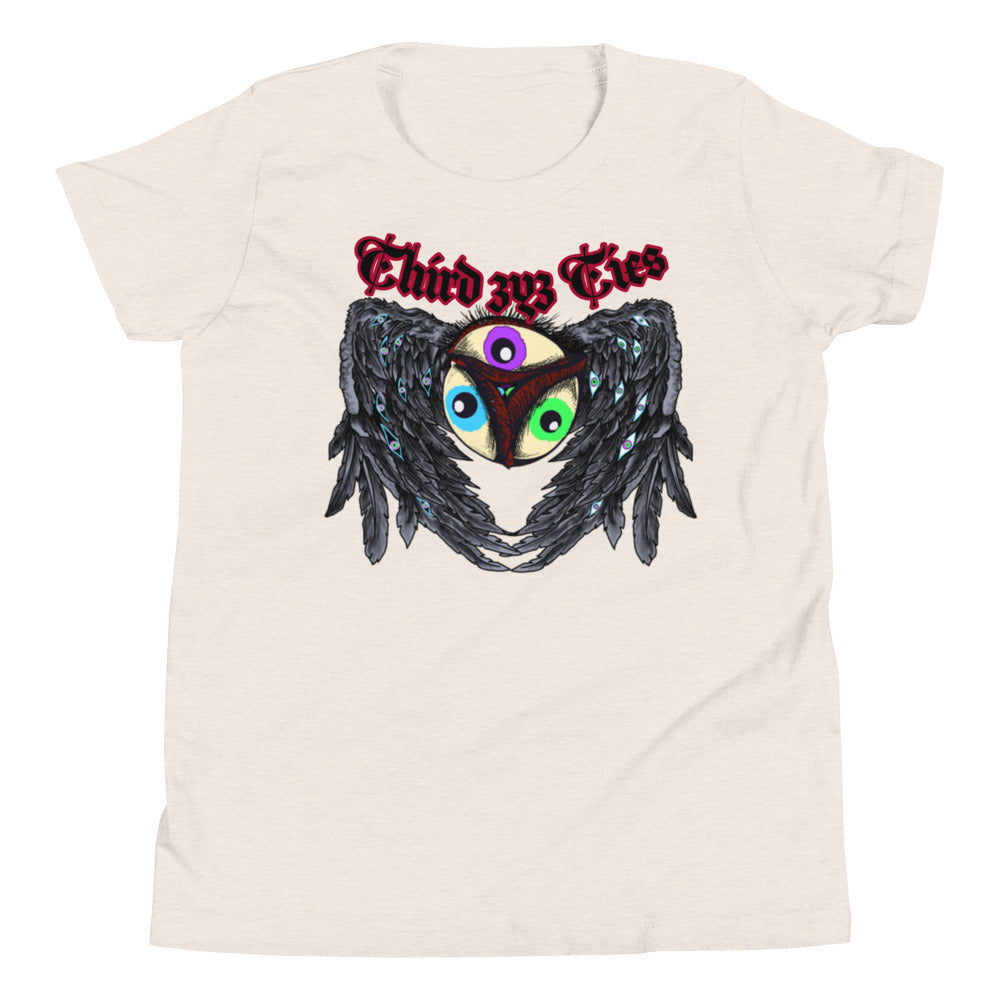 Third Eye Ties logo Youth Short Sleeve T-Shirt - ThirdEyeTies