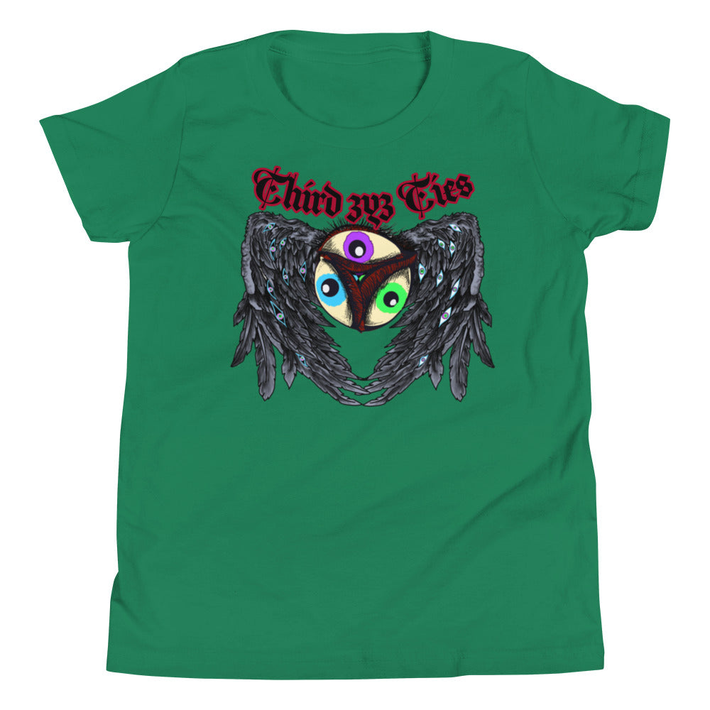 Third Eye Ties logo Youth Short Sleeve T-Shirt - ThirdEyeTies