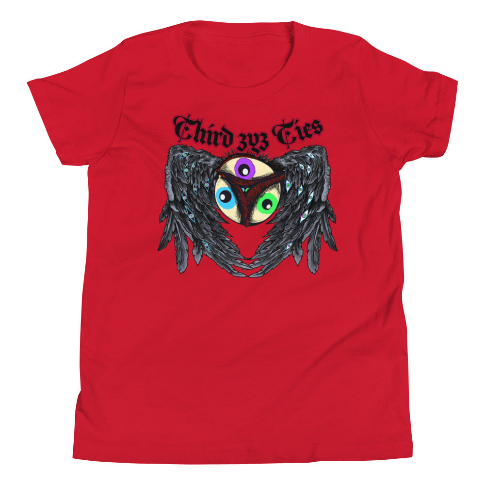 Third Eye Ties logo Youth Short Sleeve T-Shirt - ThirdEyeTies