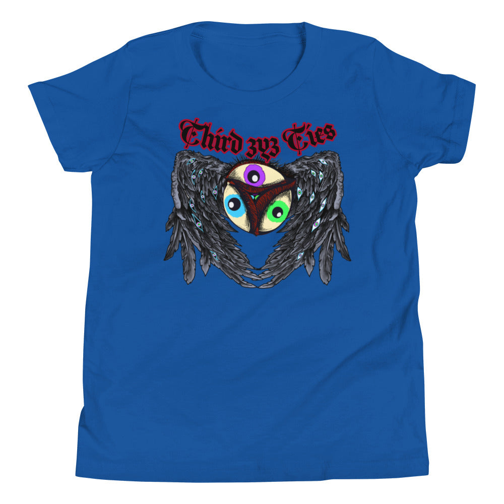 Third Eye Ties logo Youth Short Sleeve T-Shirt - ThirdEyeTies