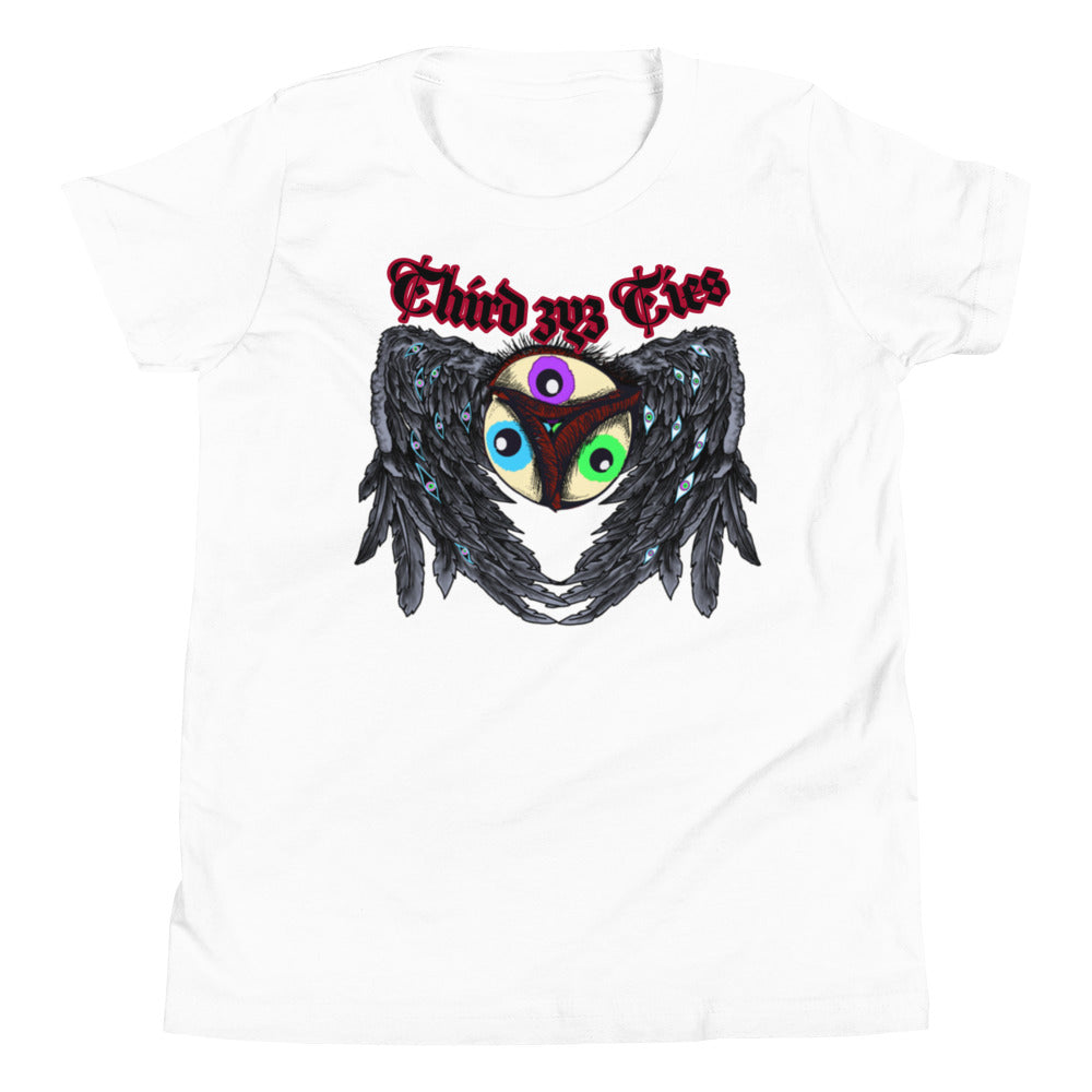 Third Eye Ties logo Youth Short Sleeve T-Shirt - ThirdEyeTies