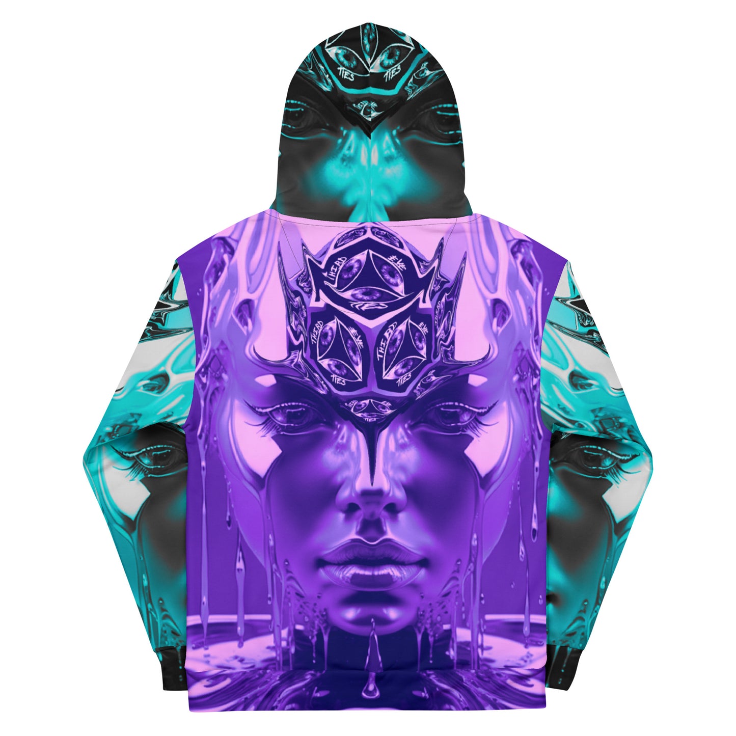 Drippy queen color by Godshand Unisex Hoodie