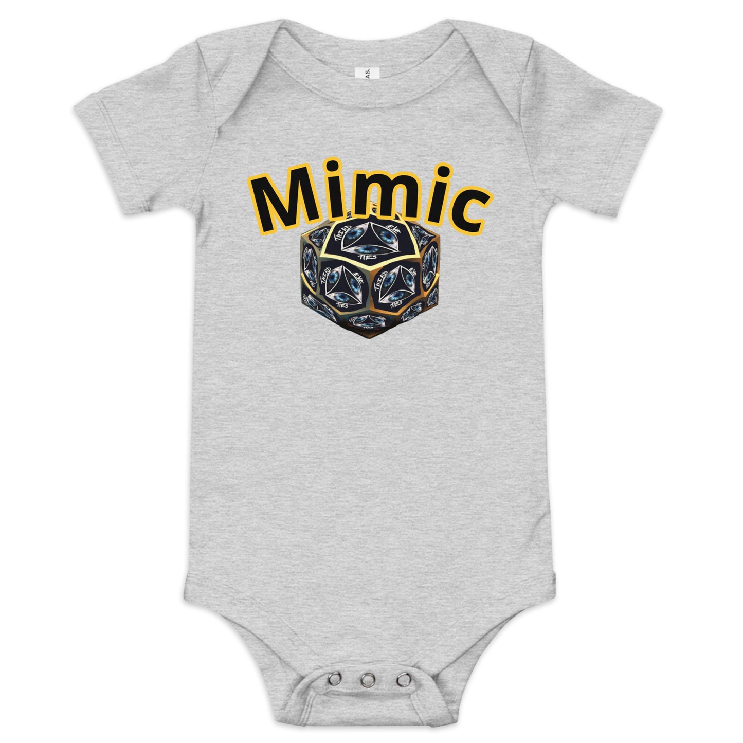 Mimic tear Baby short sleeve one piece